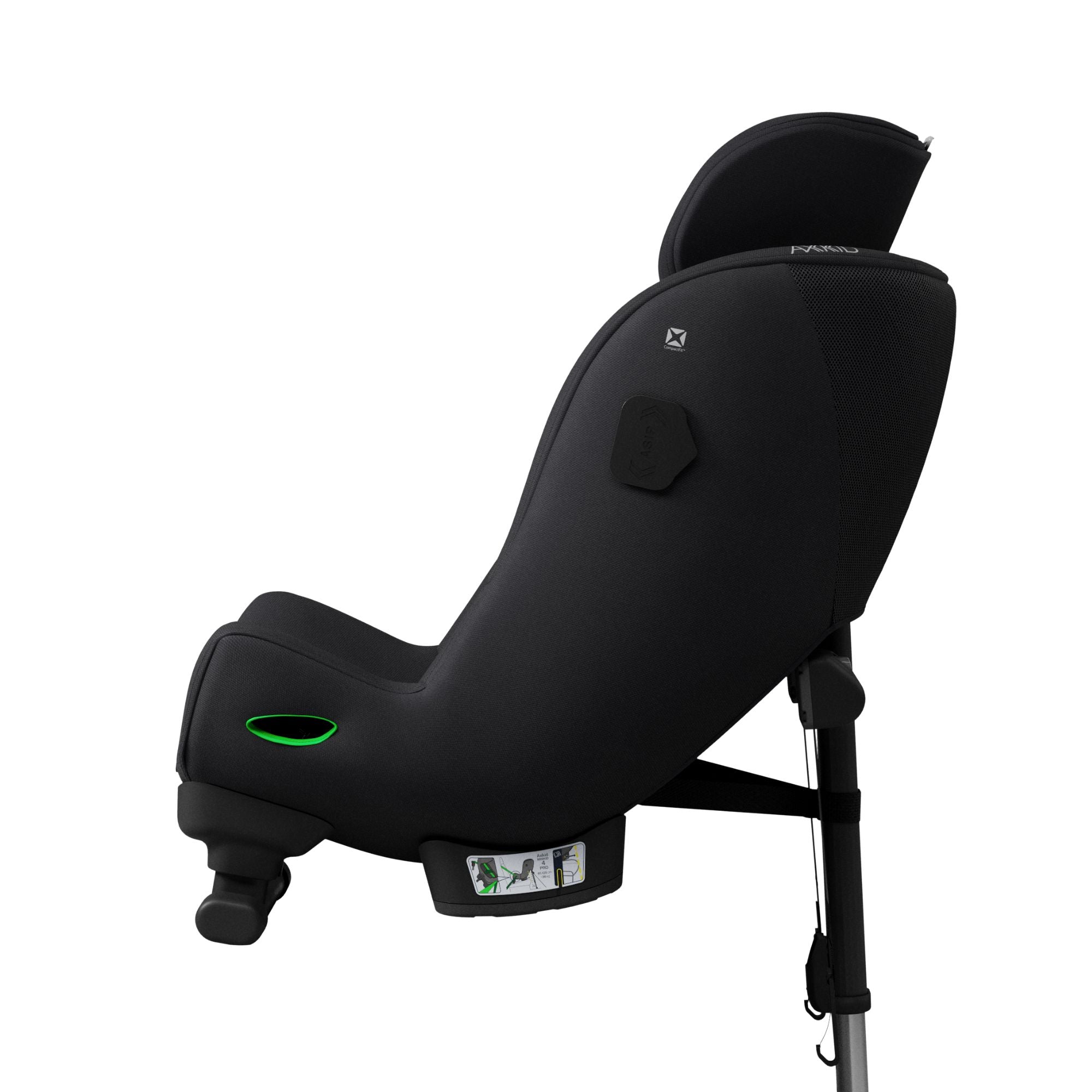 Axkid Minikid 4 Max R129 Car Seat in Coastal Storm Black Toddler Car Seats 22150239 7350150972317