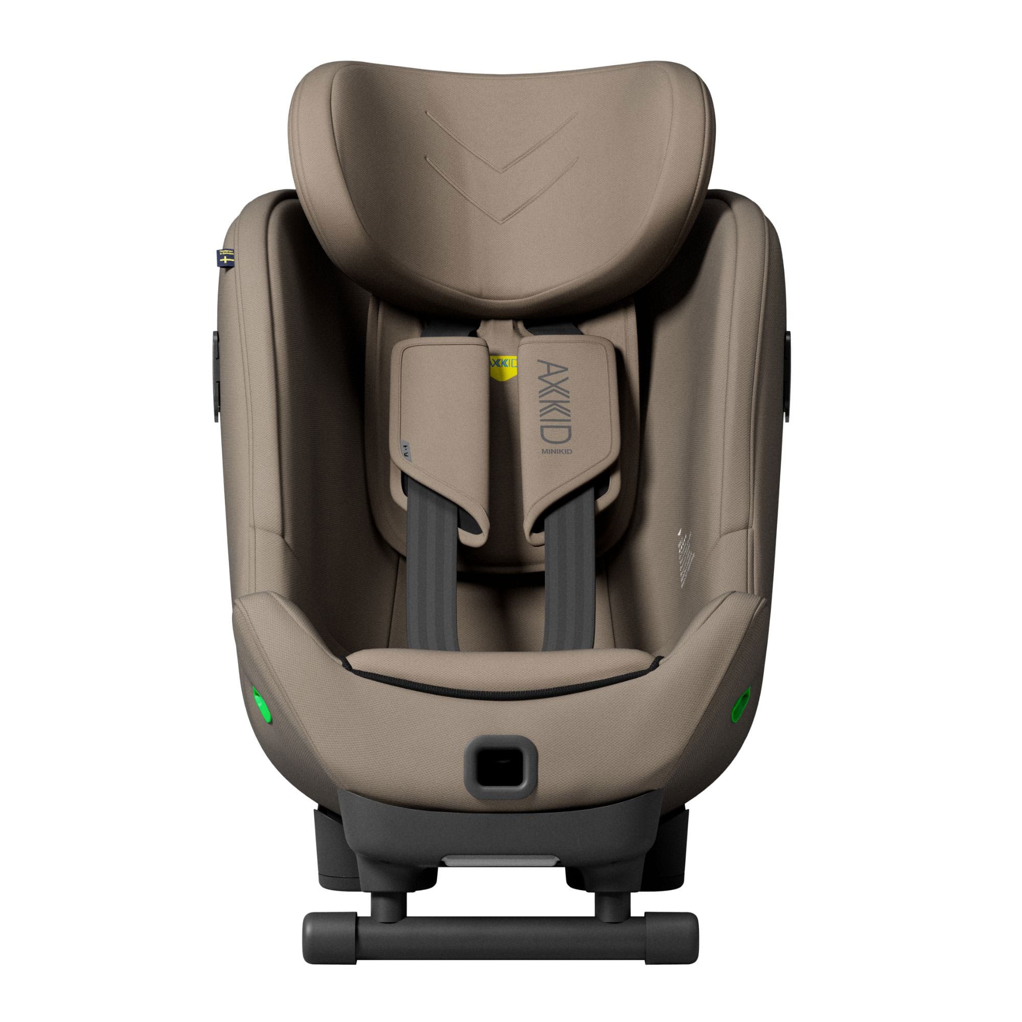 Axkid Minikid 4 Max R129 Car Seat in Driftwood Beige Toddler Car Seats 22150347-FSP 7350150974724