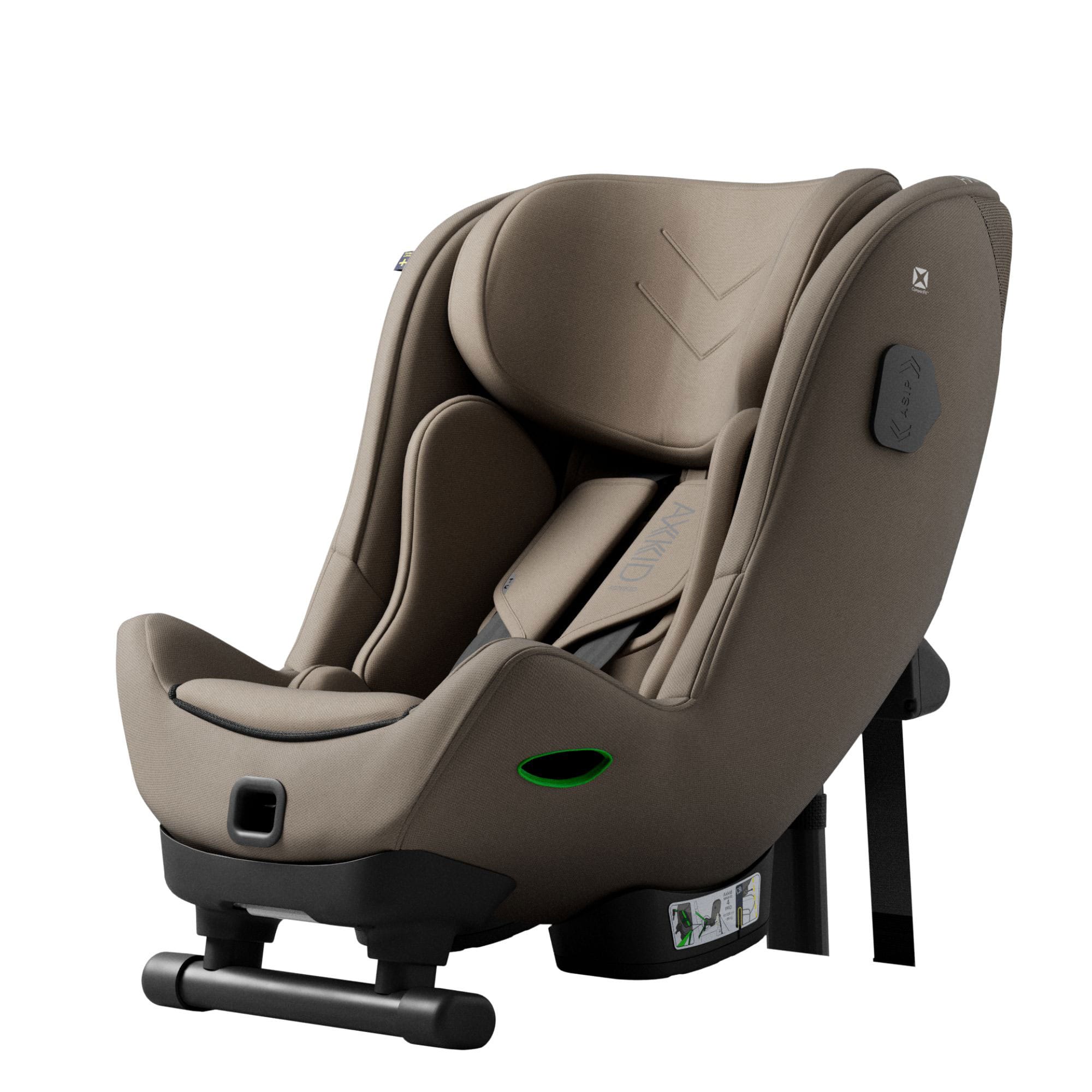 Axkid Minikid 4 Max R129 Car Seat in Driftwood Beige Toddler Car Seats 22150347-FSP 7350150974724