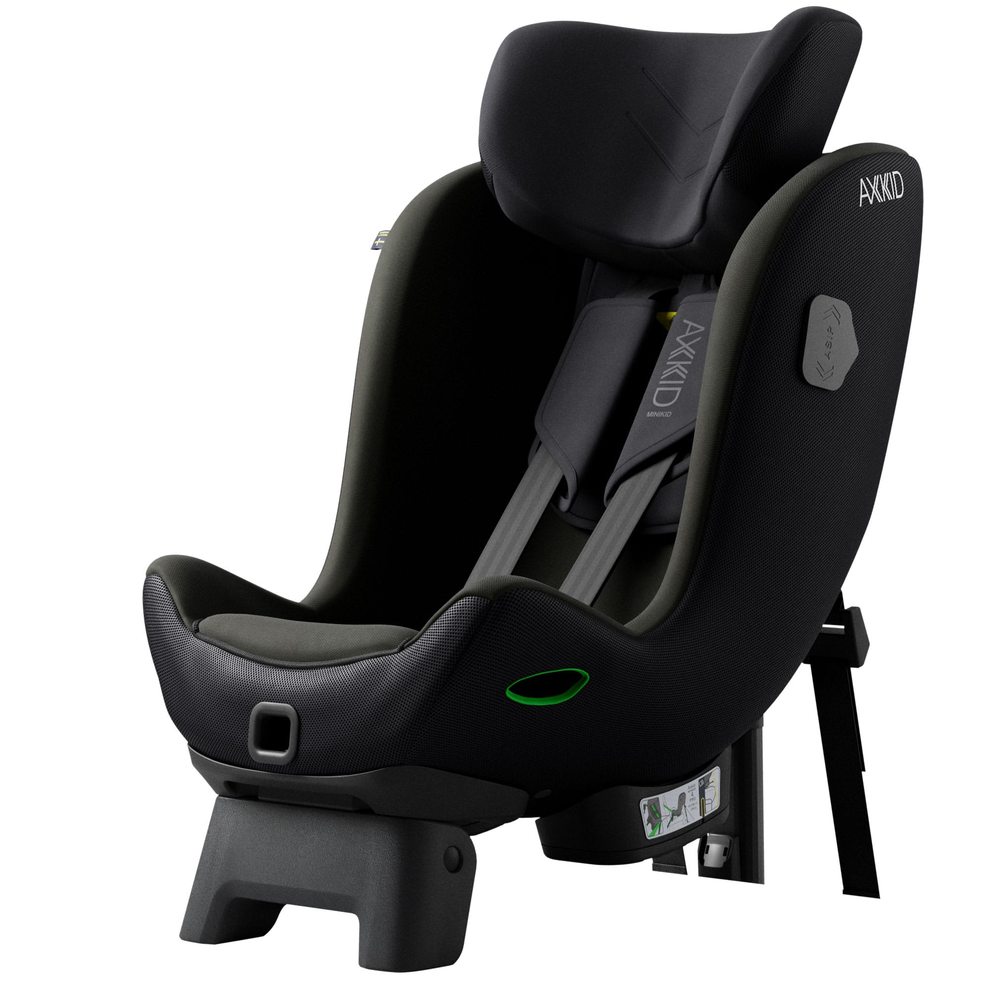 Axkid Minikid 4 Pro R129 Car Seat in Forest Moss Green Toddler Car Seats 22170148-FSP 7350150974731