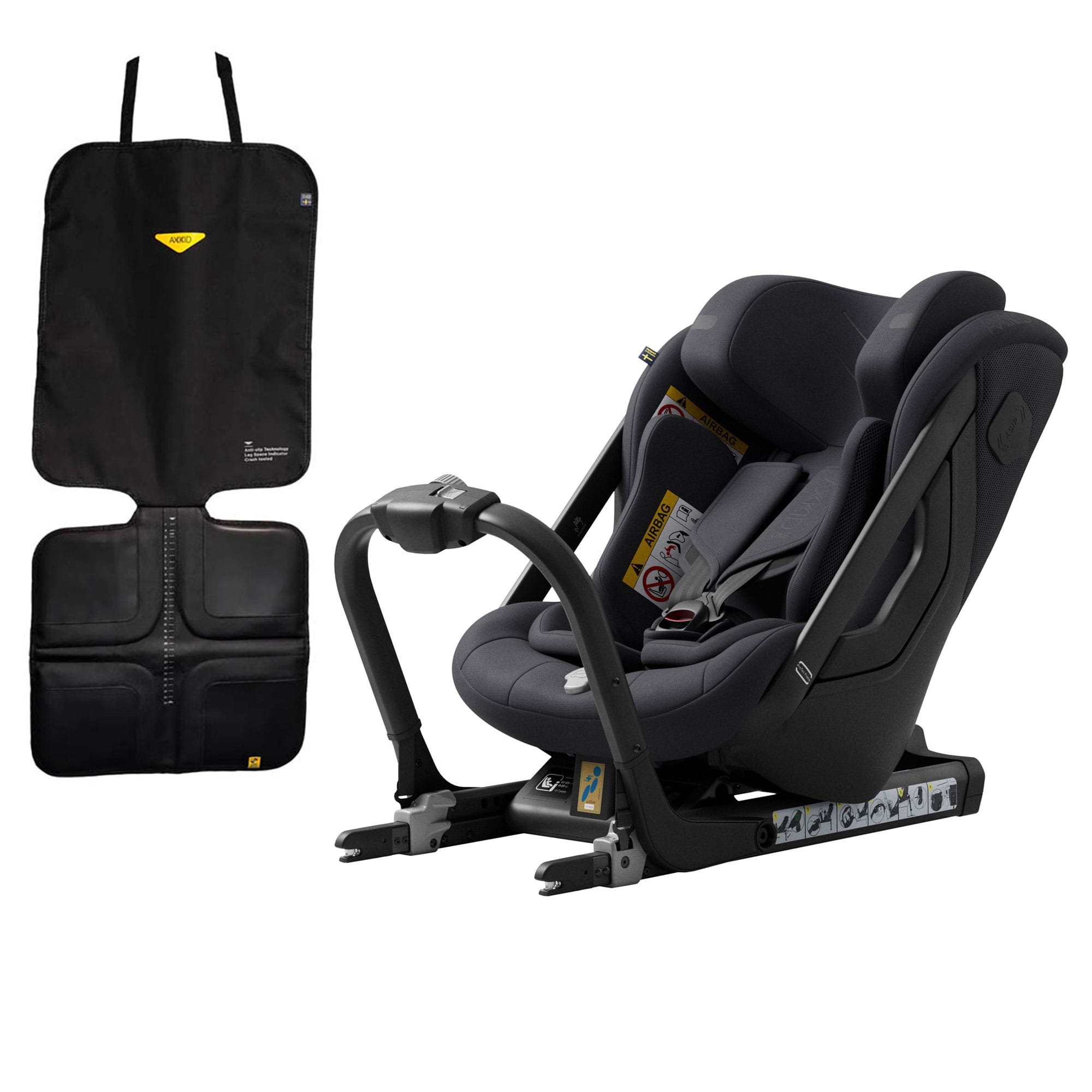 Axkid One 3 in Coastal Storm Black Toddler Car Seats 25110239-FSP 7350150971822