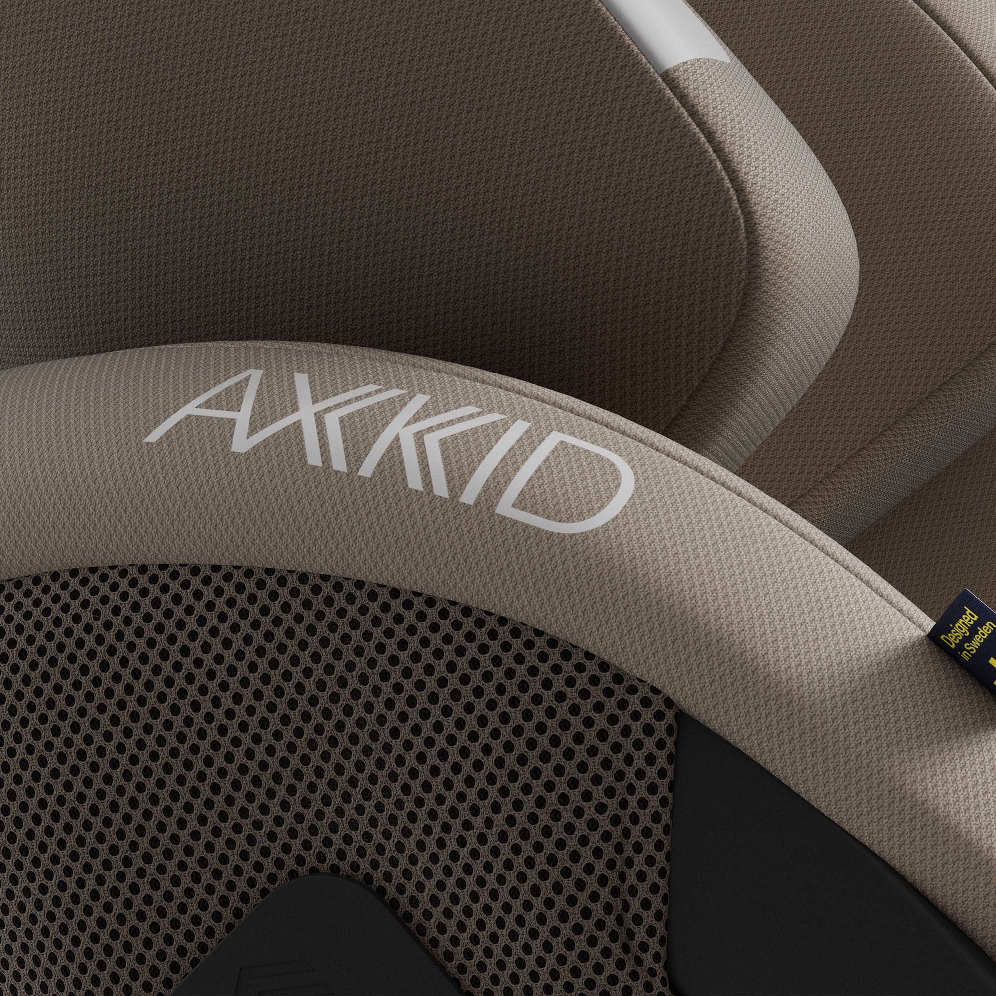 Axkid One 3 in Driftwood Beige Toddler Car Seats 25110247-FSP 7350150974762