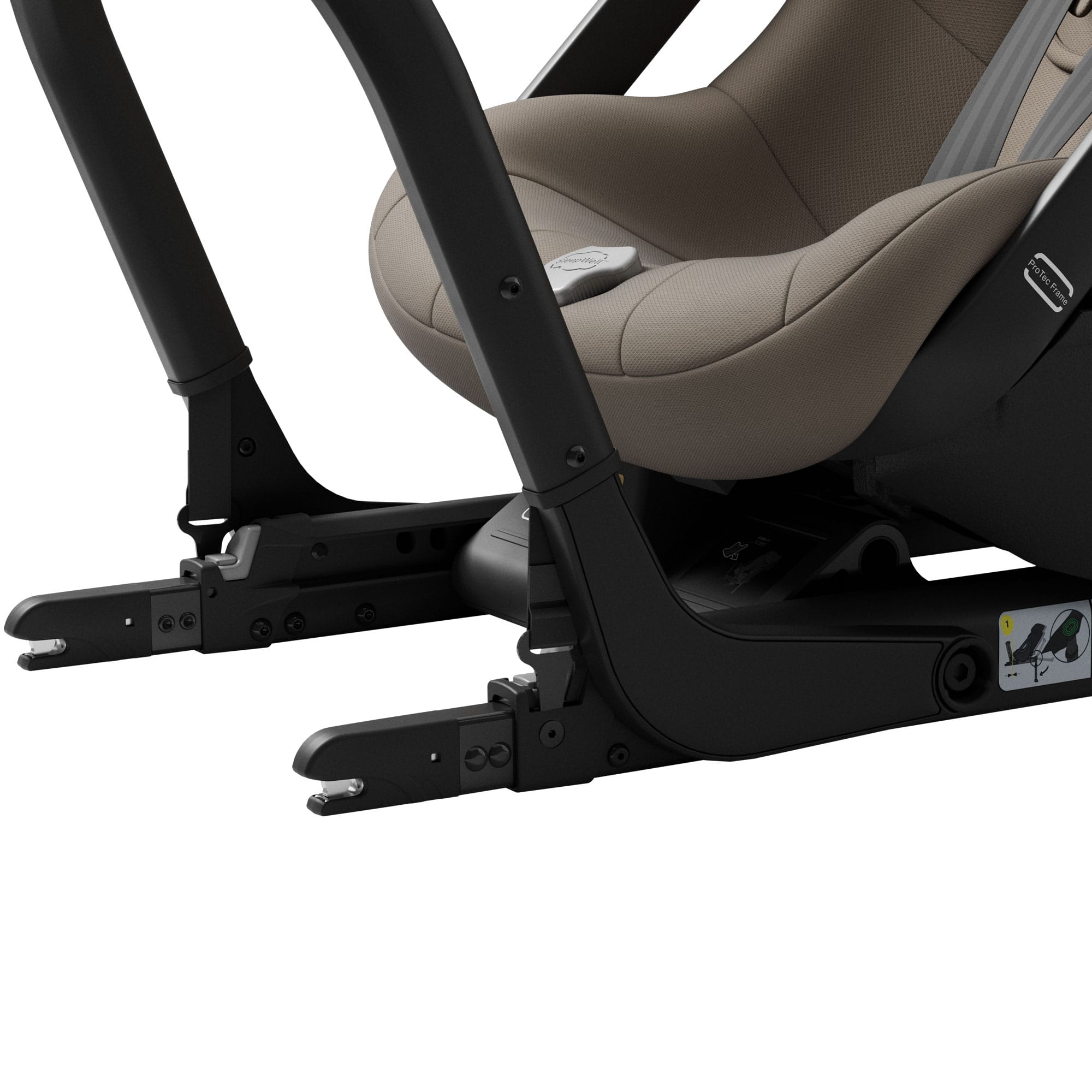 Axkid One 3 in Driftwood Beige Toddler Car Seats 25110247-FSP 7350150974762
