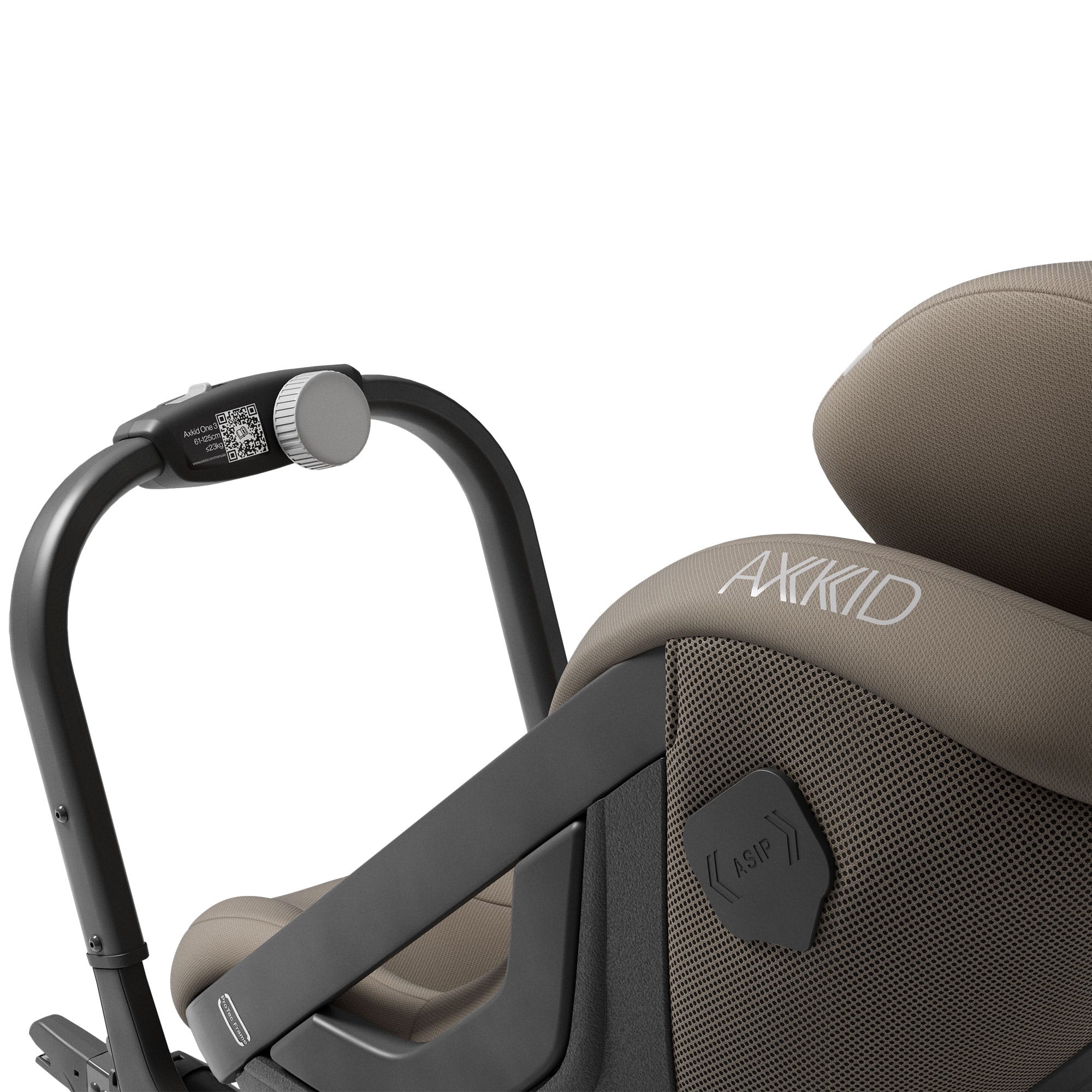 Axkid One 3 in Driftwood Beige Toddler Car Seats 25110247-FSP 7350150974762