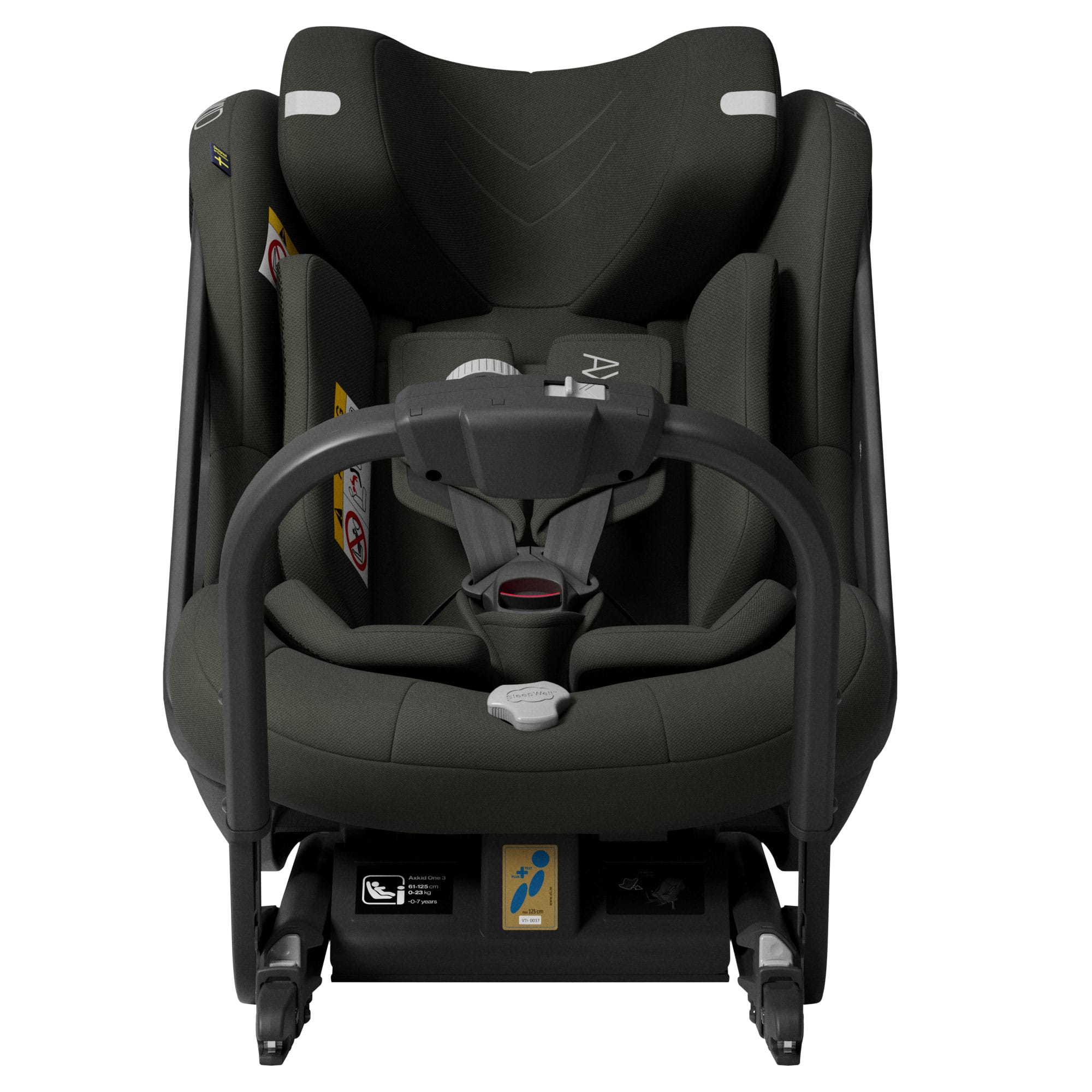Axkid One 3+ in Forest Moss Green Toddler Car Seats 25120248-FSP 7350150974793