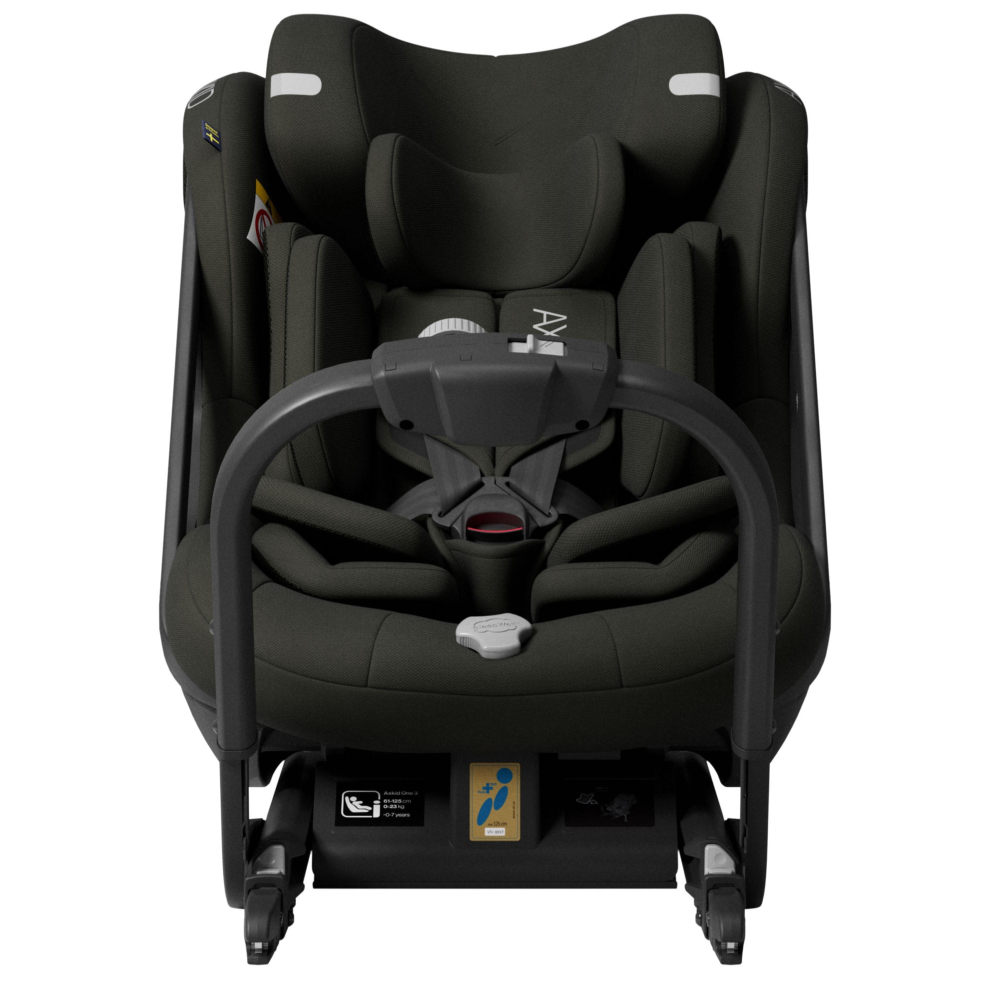 Axkid One 3+ in Forest Moss Green Toddler Car Seats 25120248-FSP 7350150974793