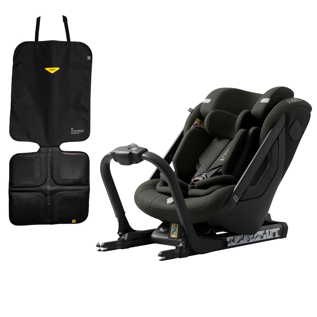 Axkid One 3+ in Forest Moss Green Toddler Car Seats 25120248-FSP 7350150974793