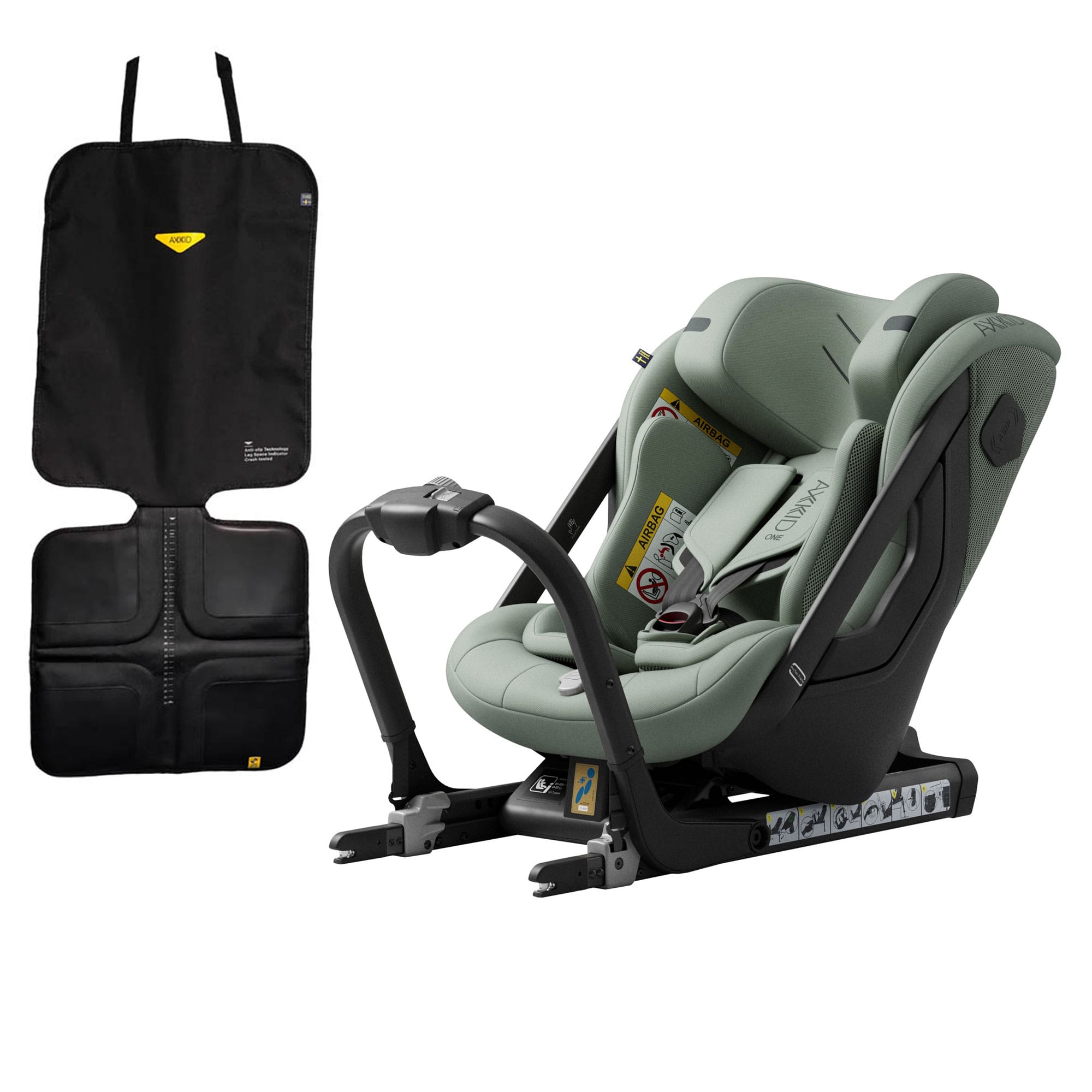 Axkid One 3 in Nordic Bloom Green Toddler Car Seats 25110242-FSP 7350150971853