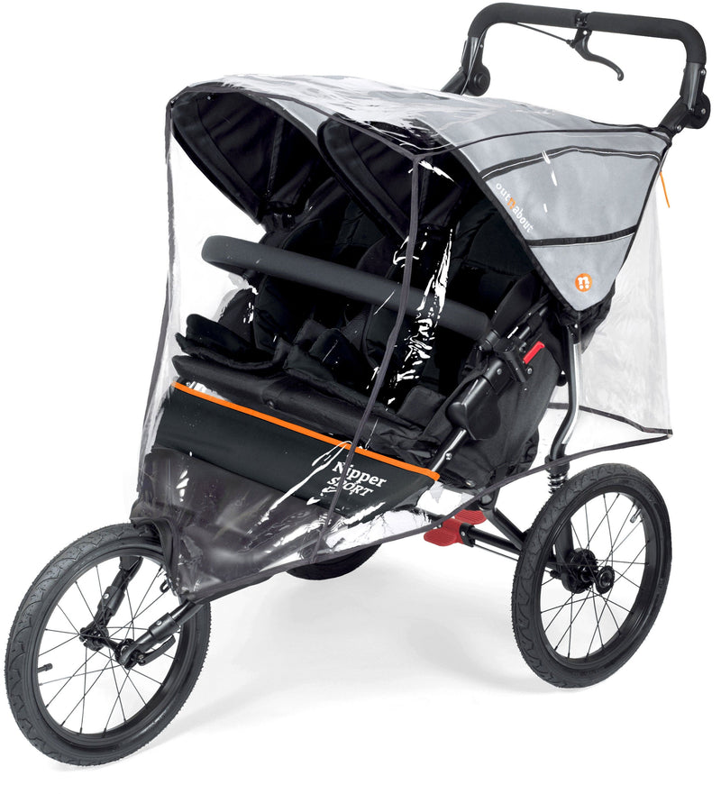 Out n About Double Sport v5- Rock Salt Grey Buggy & Ride-On Boards NIPSP-02GRYv5 5060167546228