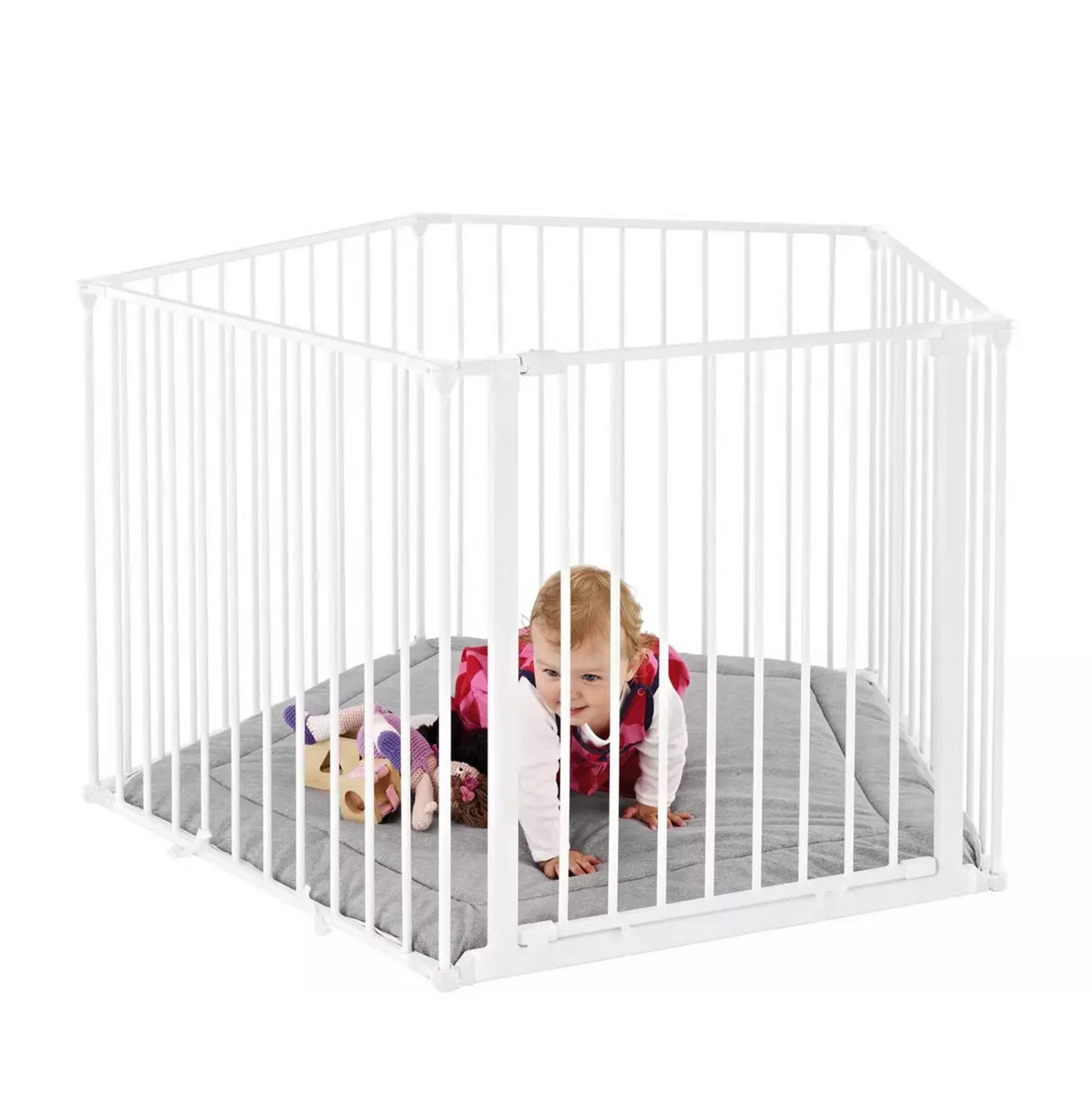 Baby Dan Park A Kid in White Stair Gates & Safety Gates 501291 5705548028107
