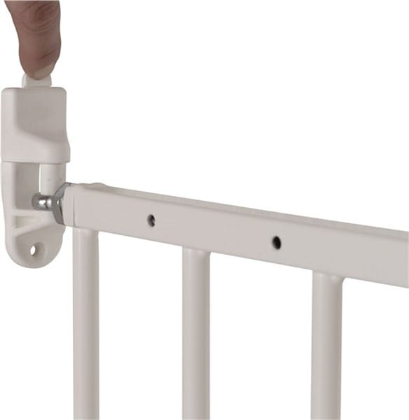 BabyDan MultiDan Metal Extending Safety Gate in White Stair Gates & Safety Gates 501478 5705548024826