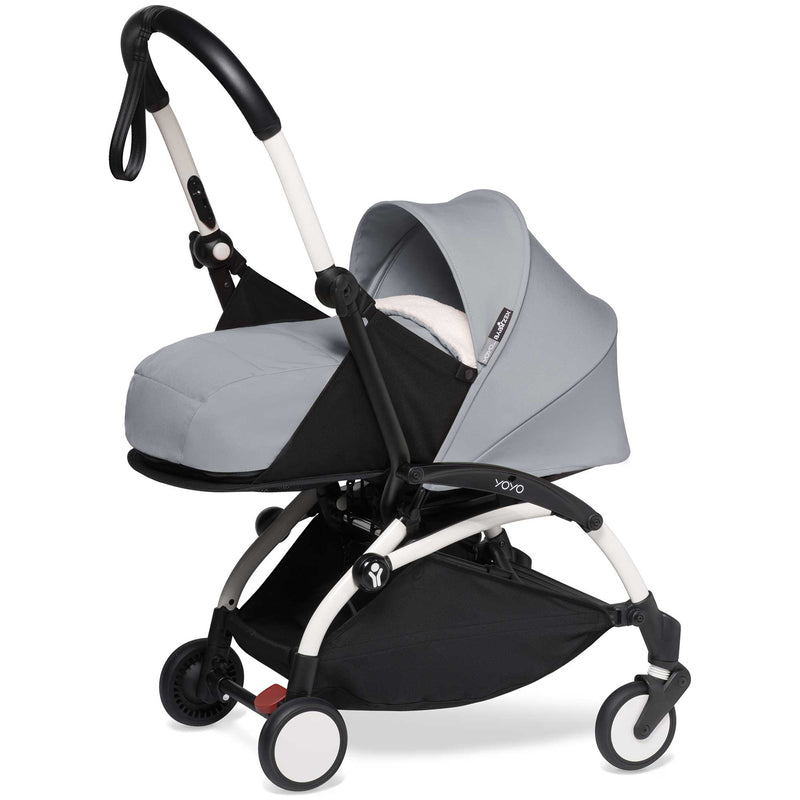 BABYZEN YOYO2 0+ Complete Stroller White/Stone Pushchairs & Buggies 13875-WHT-STO 3701244008445