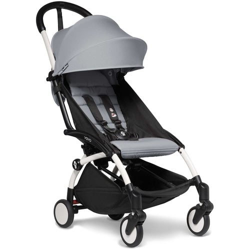 BABYZEN YOYO2 6m+ Stroller White/Stone Pushchairs & Buggies 13879-WHT-STO 3701244008445