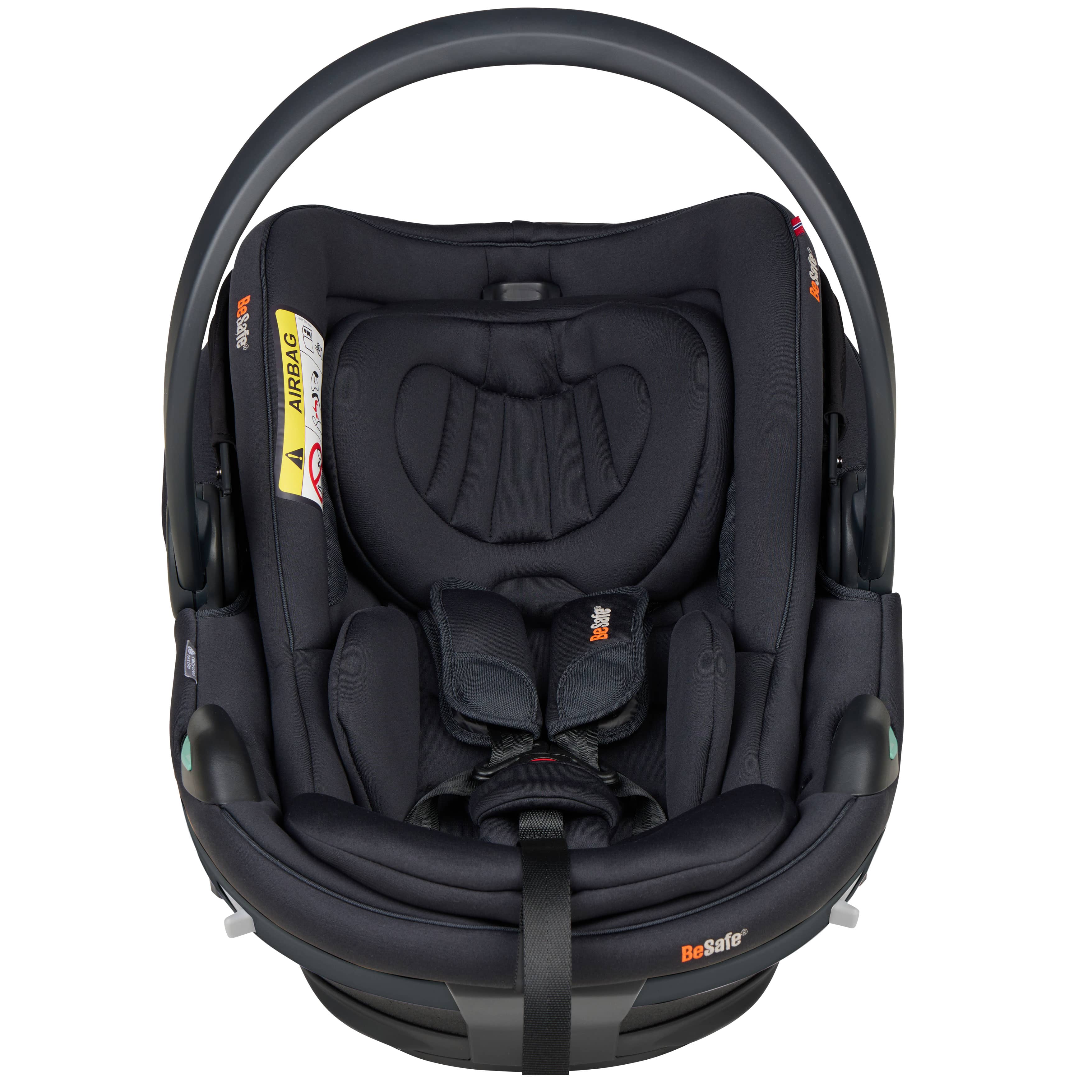 BeSafe Go Beyond 2 Car Seat in Black Soft Breeze Baby Car Seats