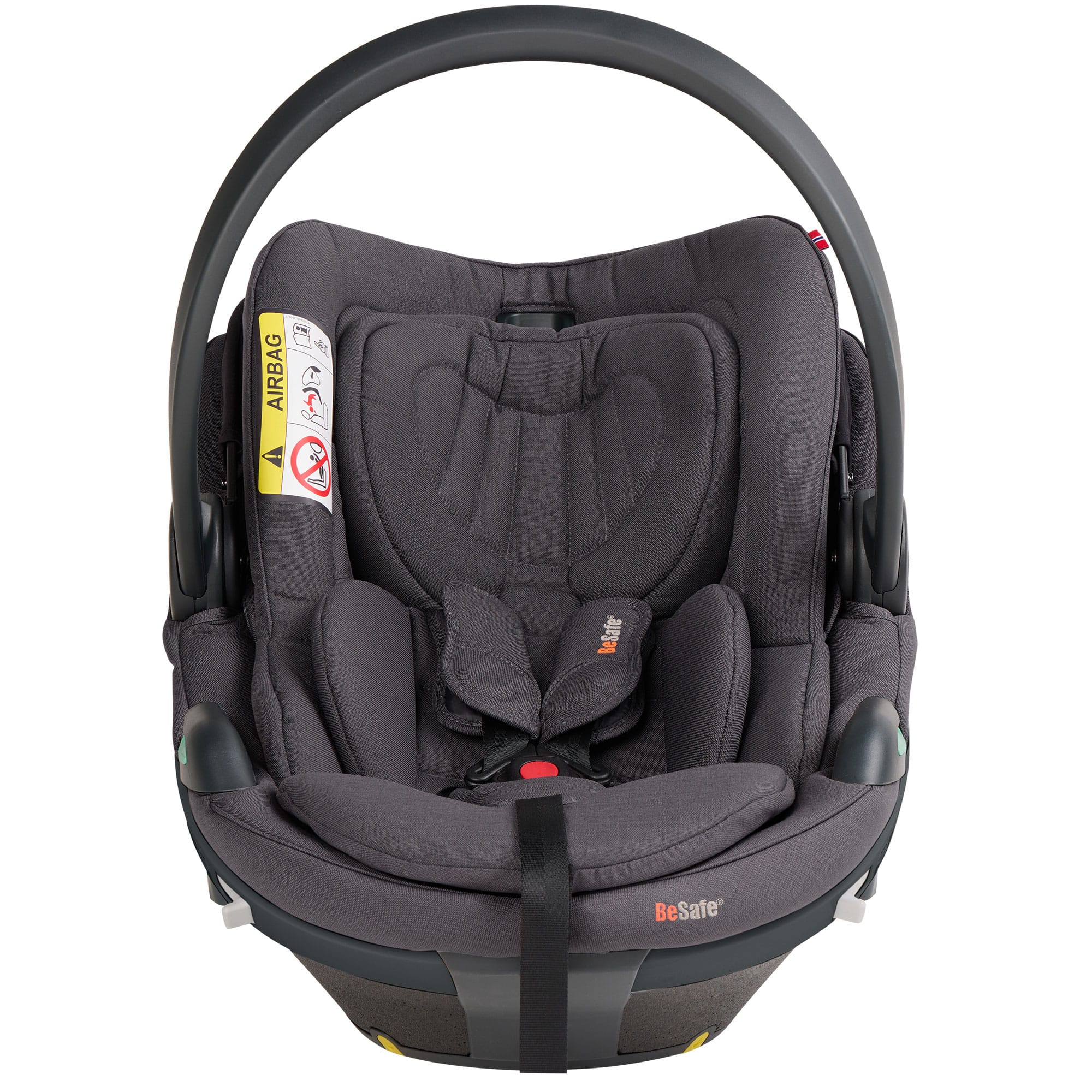 BeSafe Go Beyond 2 Car Seat in Dark Grey Melange Baby Car Seats