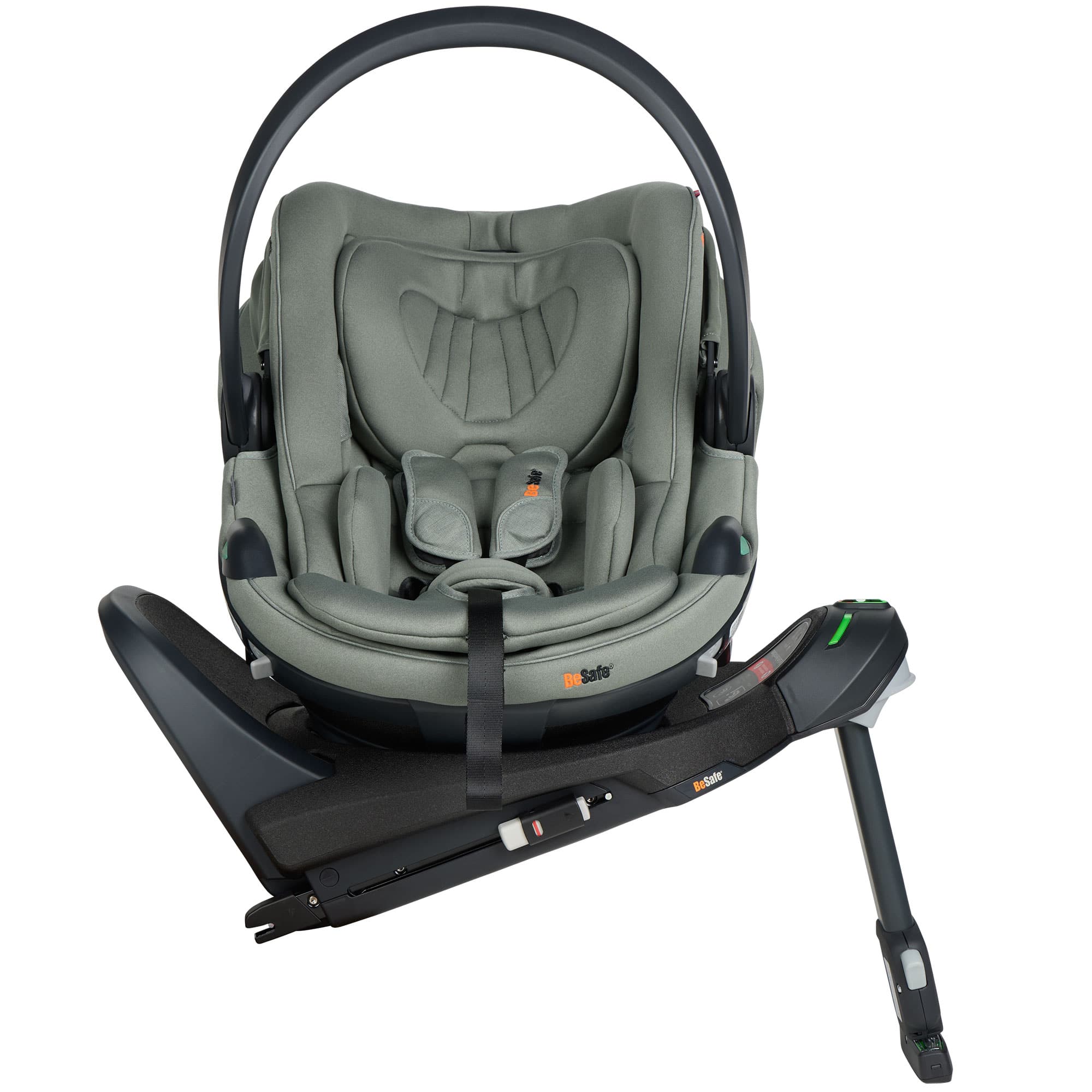 BeSafe Go Beyond 2 Car Seat in Meadow Green Soft Breeze Baby Car Seats 20431-MEA-GRN-SB 7072754026073