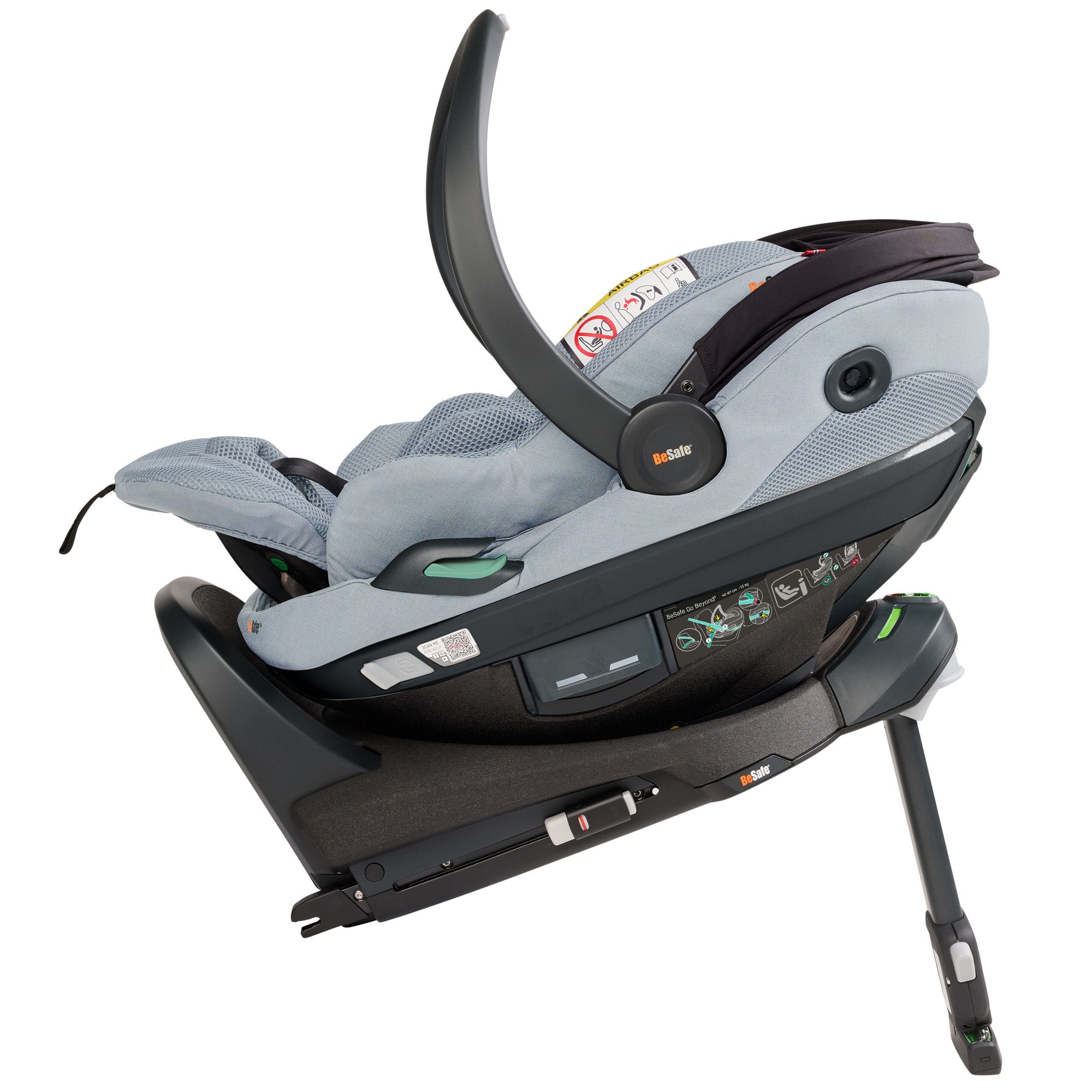 BeSafe Go Beyond 2 Car Seat in Peak Mesh Baby Car Seats