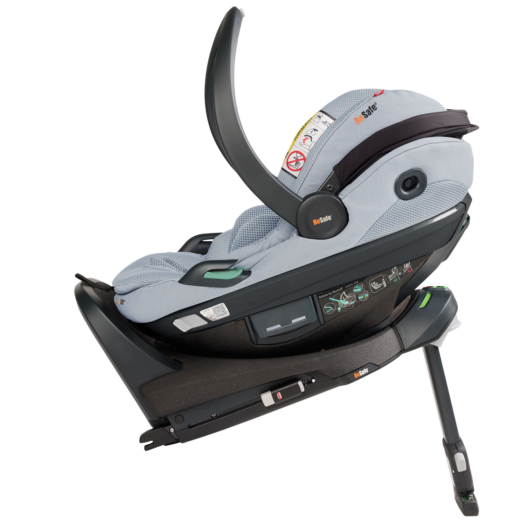 BeSafe Go Beyond 2 Car Seat in Peak Mesh Baby Car Seats