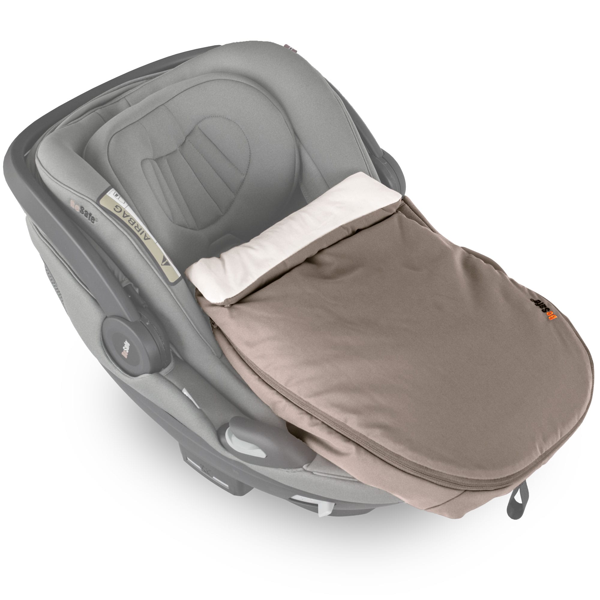 BeSafe Wind & Weather Cover in Dark Sand Car Seat Raincovers 11043220-SND 7072754026103