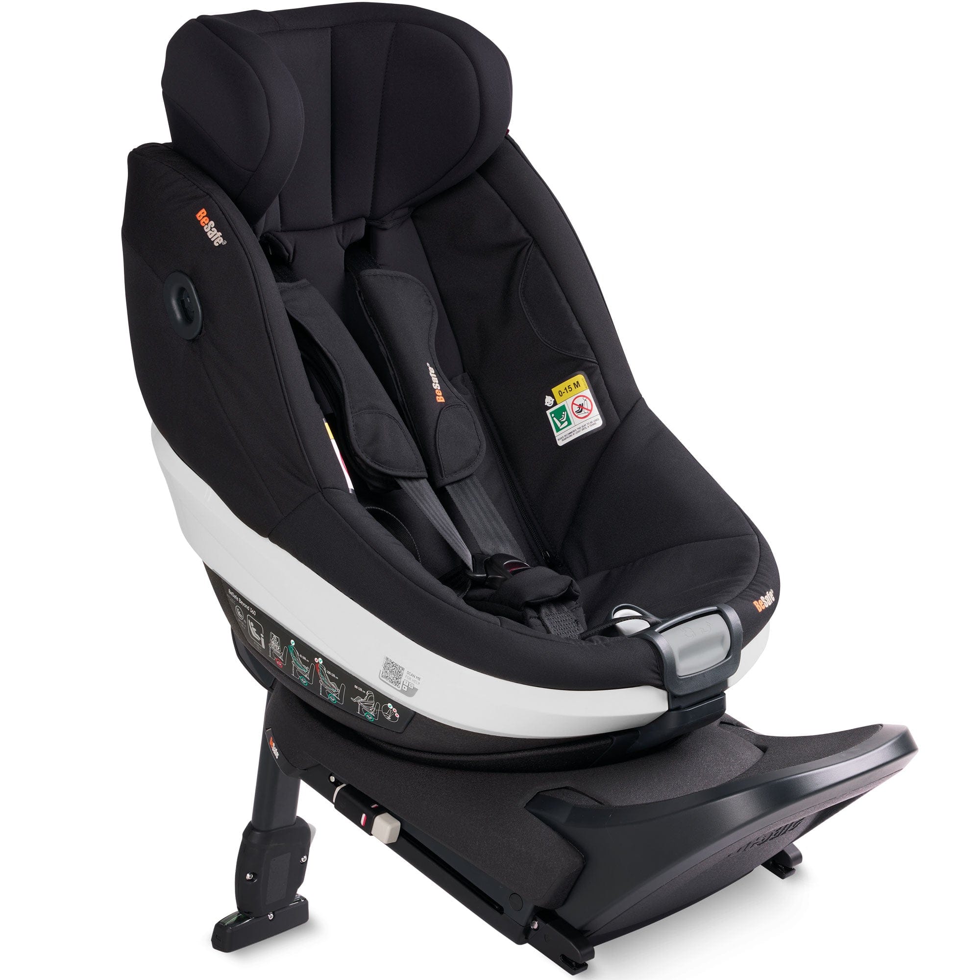 BeSafe Beyond Complete Bundle in Black Cab Extended Rear Facing Car Seats 15496-BLK-CAB 7072754020750