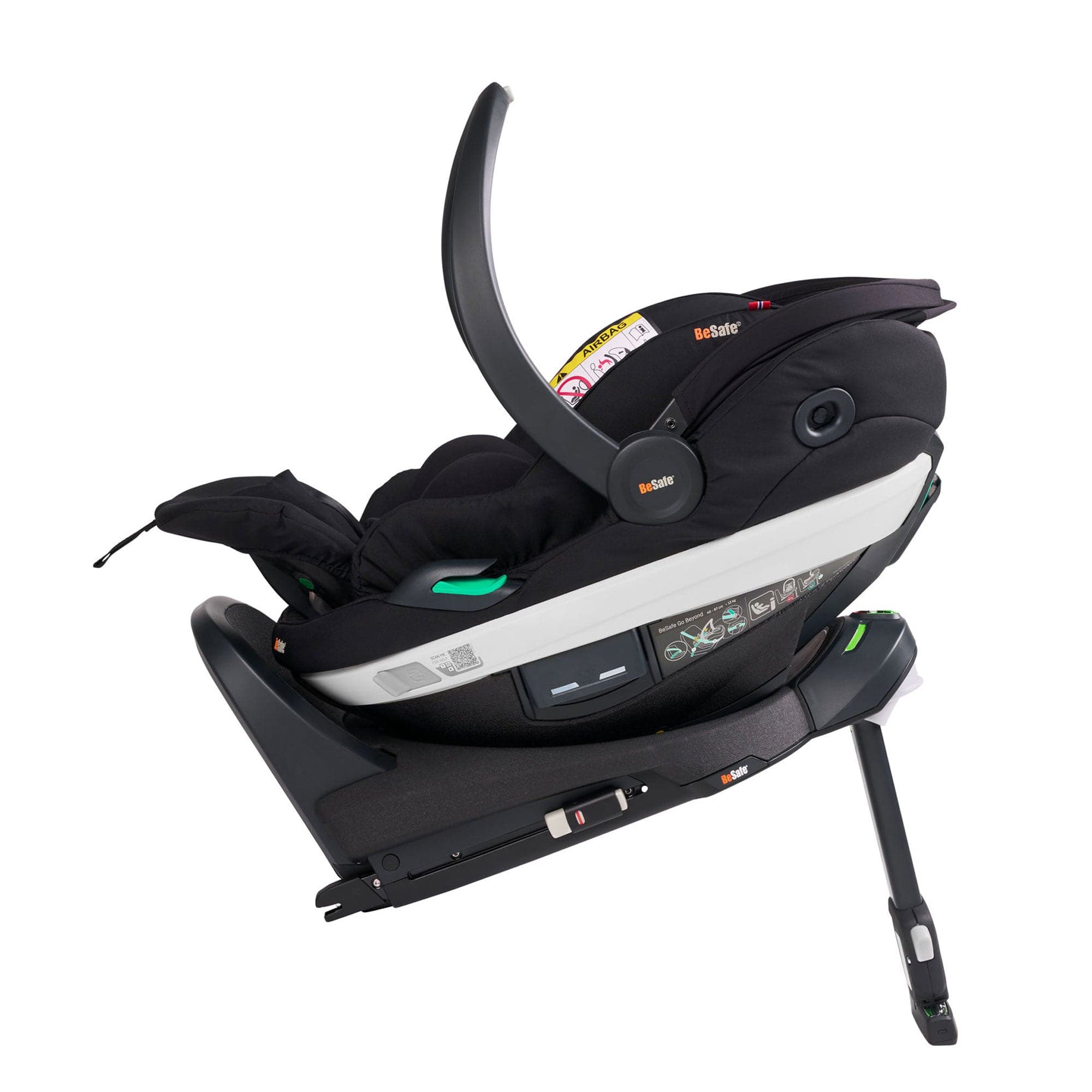 BeSafe Beyond Complete Bundle in Black Cab Extended Rear Facing Car Seats 15496-BLK-CAB 7072754020750