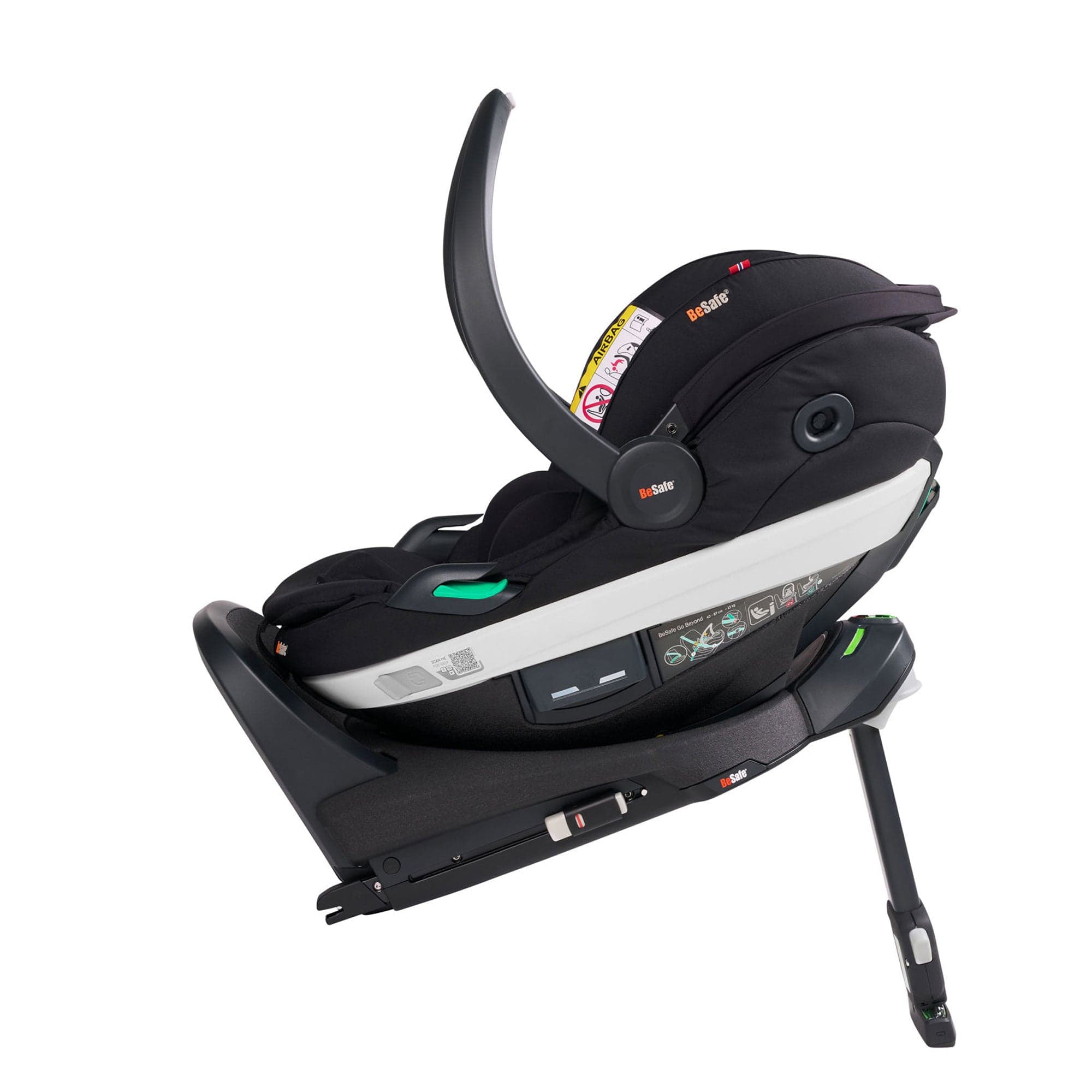 BeSafe Beyond Complete Bundle in Black Cab Extended Rear Facing Car Seats 15496-BLK-CAB 7072754020750
