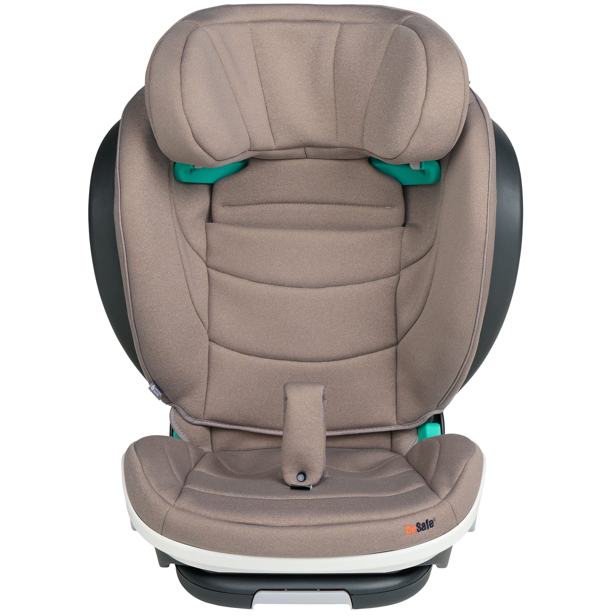 BeSafe iZi Flex FIX 2 i-Size Car Seat in Dark Sand Soft Breeze Highback Booster Seats 11037469-DaSandSoBr-1Std 7072754025984