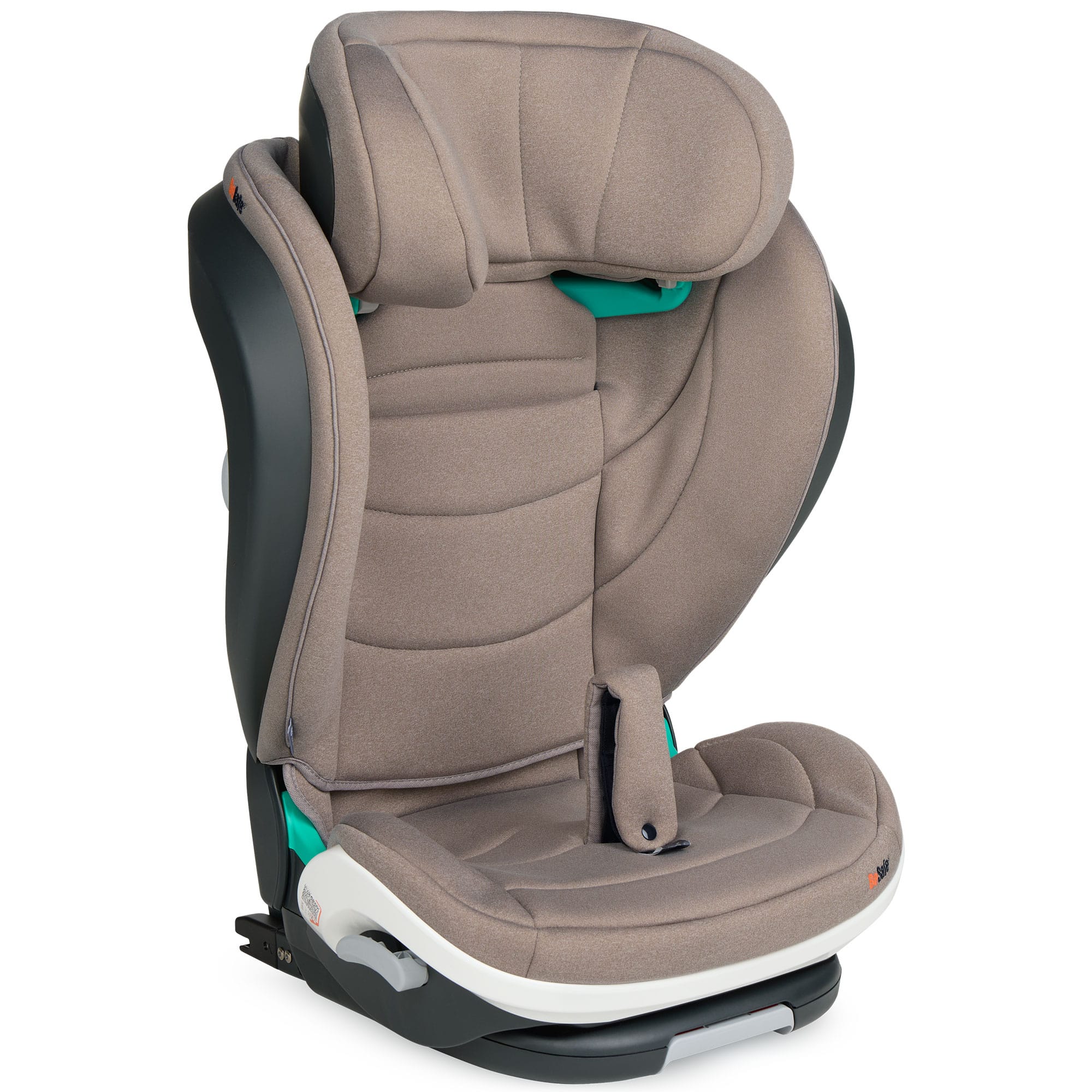 BeSafe iZi Flex FIX 2 i-Size Car Seat in Dark Sand Soft Breeze Highback Booster Seats 11037469-DaSandSoBr-1Std 7072754025984