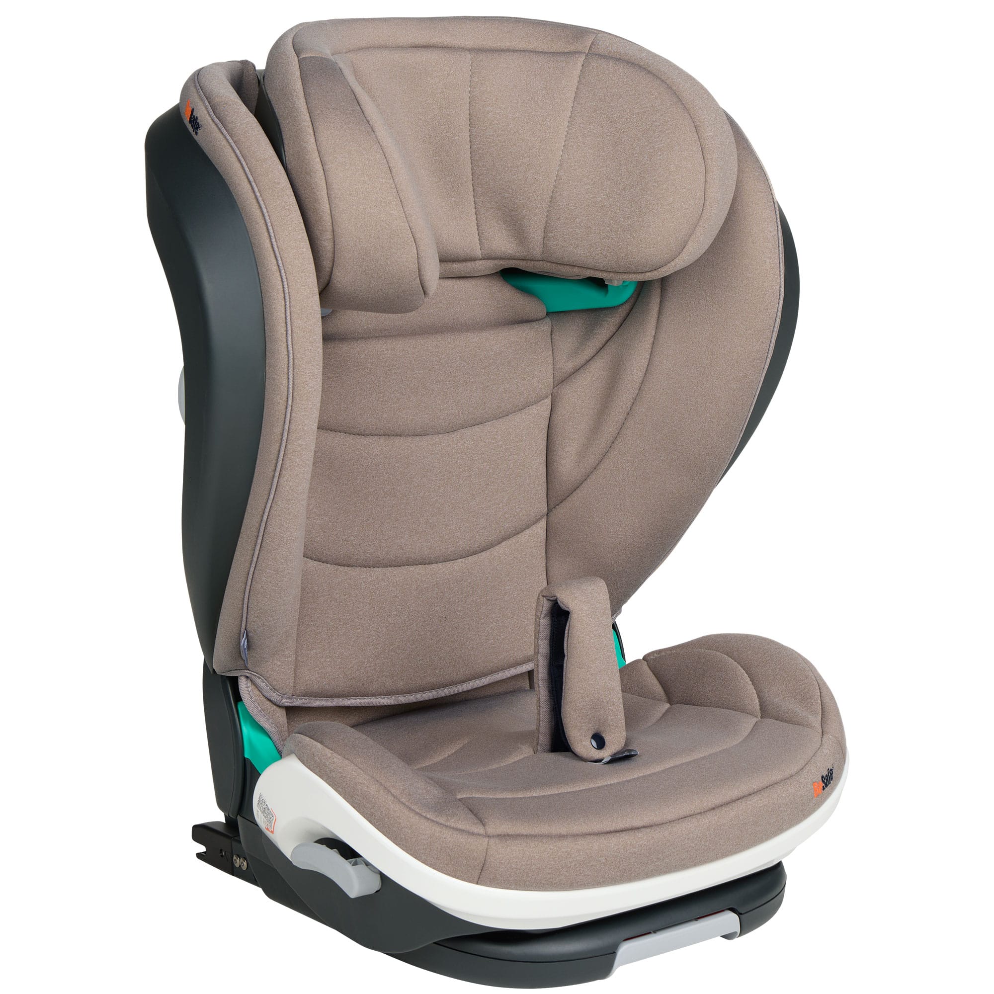 BeSafe iZi Flex FIX 2 i-Size Car Seat in Dark Sand Soft Breeze Highback Booster Seats 11037469-DaSandSoBr-1Std 7072754025984