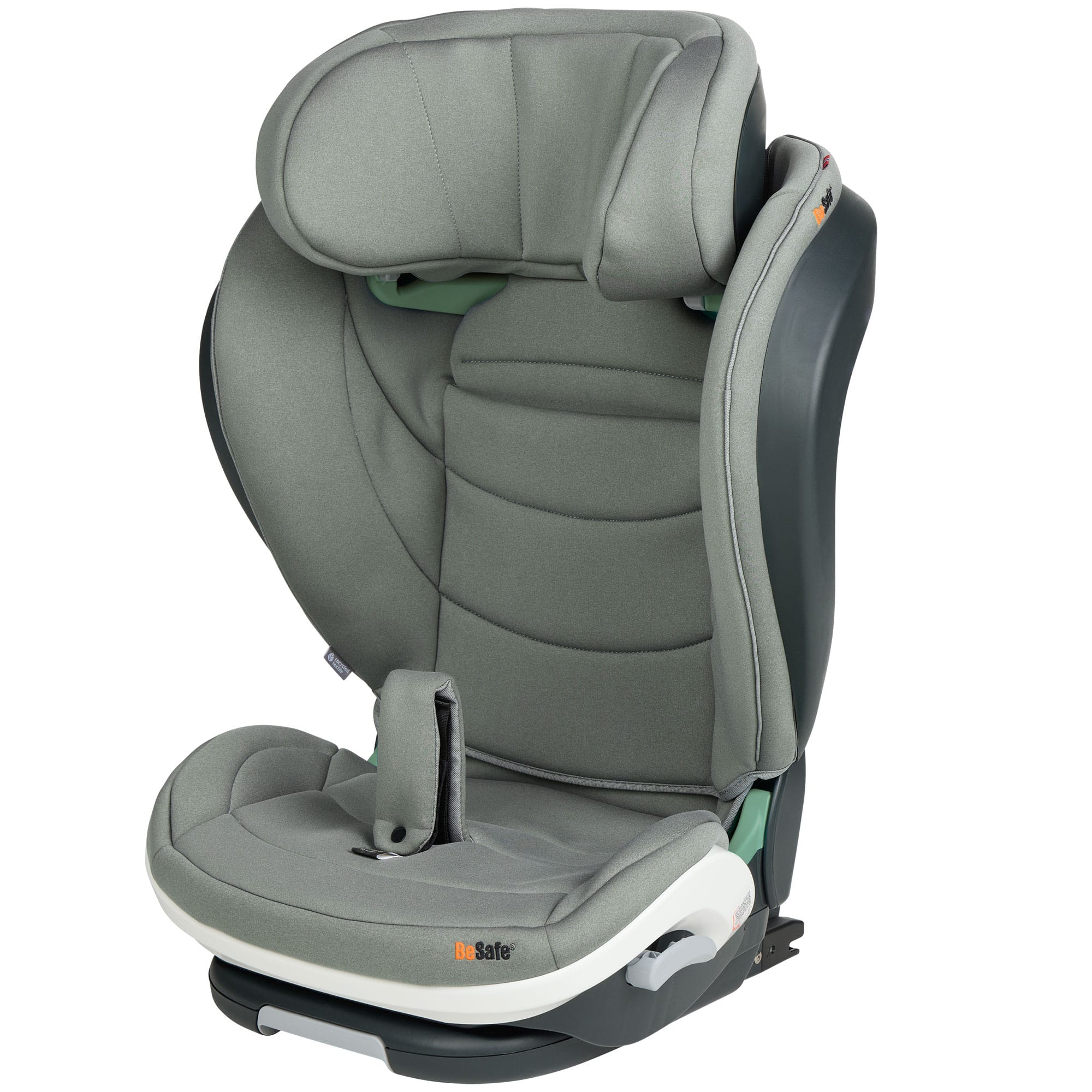 BeSafe iZi Flex FIX 2 i-Size Car Seat in Meadow Green Soft Breeze Highback Booster Seats 11037469-MGreenSoBr-1Std 7072754026004