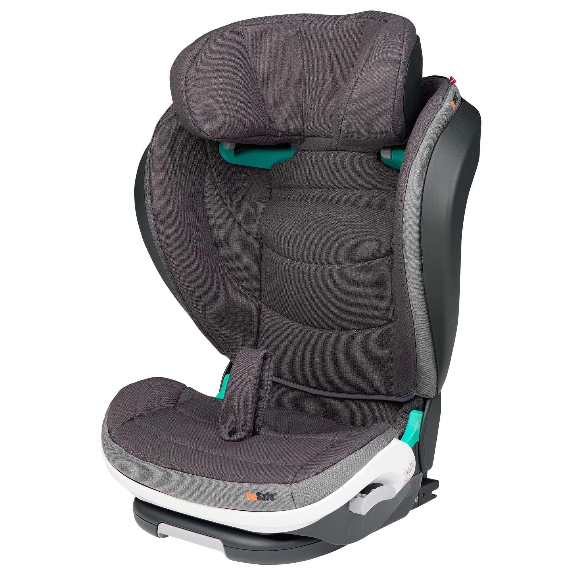 BeSafe iZi Flex FIX 2 i-Size Car Seat in Metallic Melange Highback Booster Seats 11037469-MelallicMelange-1Std 7072754021207