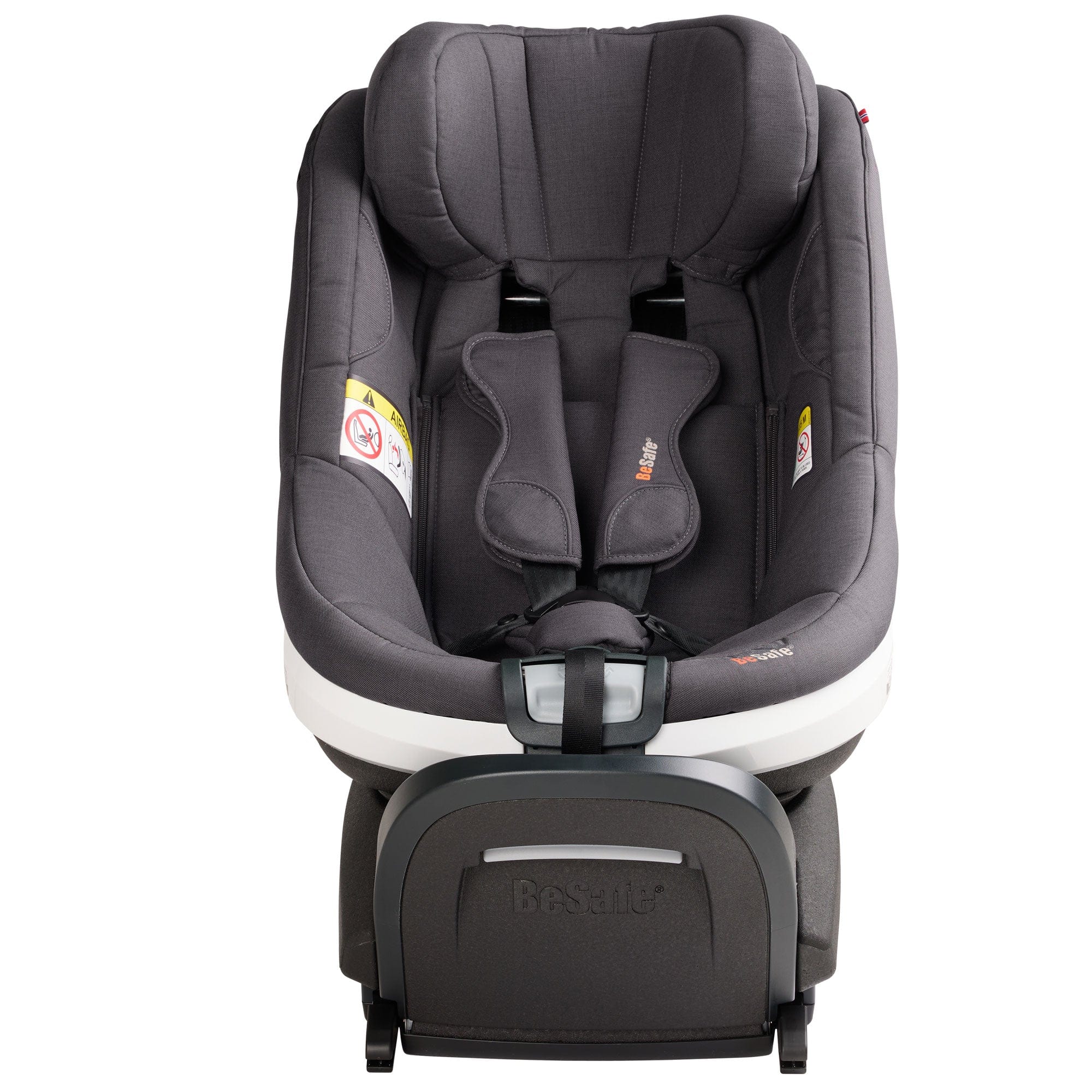 BeSafe Beyond 360 Car Seat & Base (Dark Grey Melange) Swivel Car Seats 15491-GRY-MEL 7072754023461
