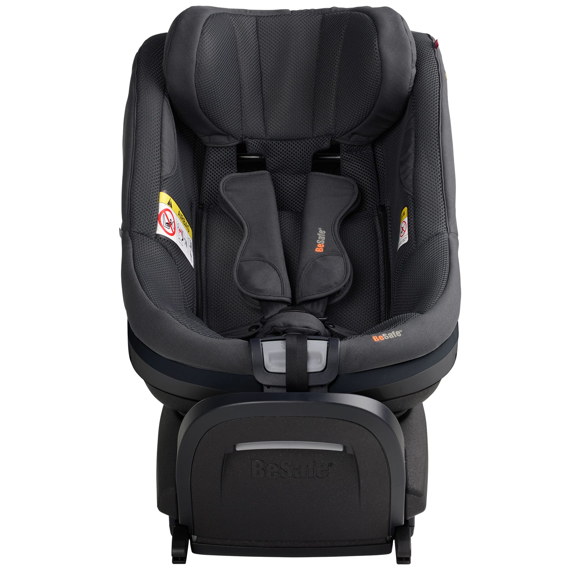 BeSafe Beyond 2 360 Car Seat & Base in Anthracite Mesh Toddler Car Seats
