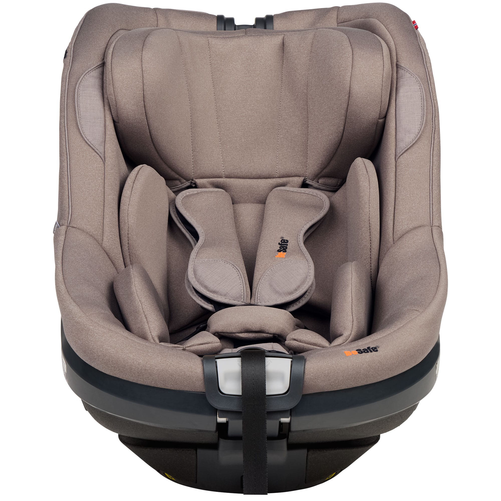 BeSafe Beyond 2 360 Car Seat & Base in Dark Sand Soft Breeze Toddler Car Seats