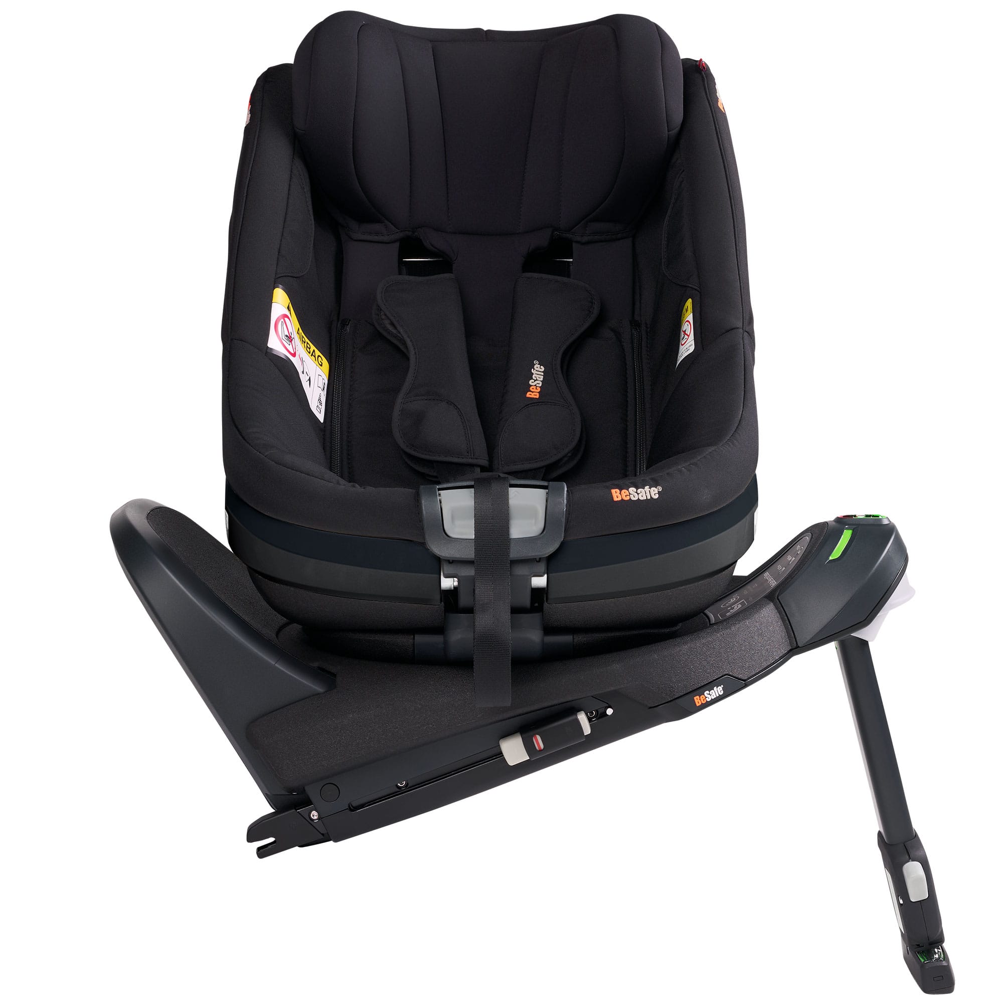 BeSafe Beyond 2 360 Car Seat & Base in Fresh Black Cab Toddler Car Seats 20445-BLK-CAB 7072754026691