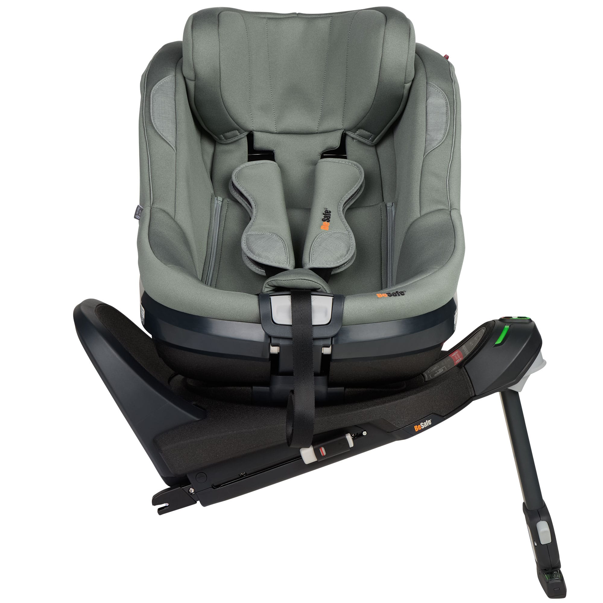 BeSafe Beyond 2 360 Car Seat & Base in Meadow Green Soft Breeze Toddler Car Seats 20445-MEA-GRN-SB 7072754026738
