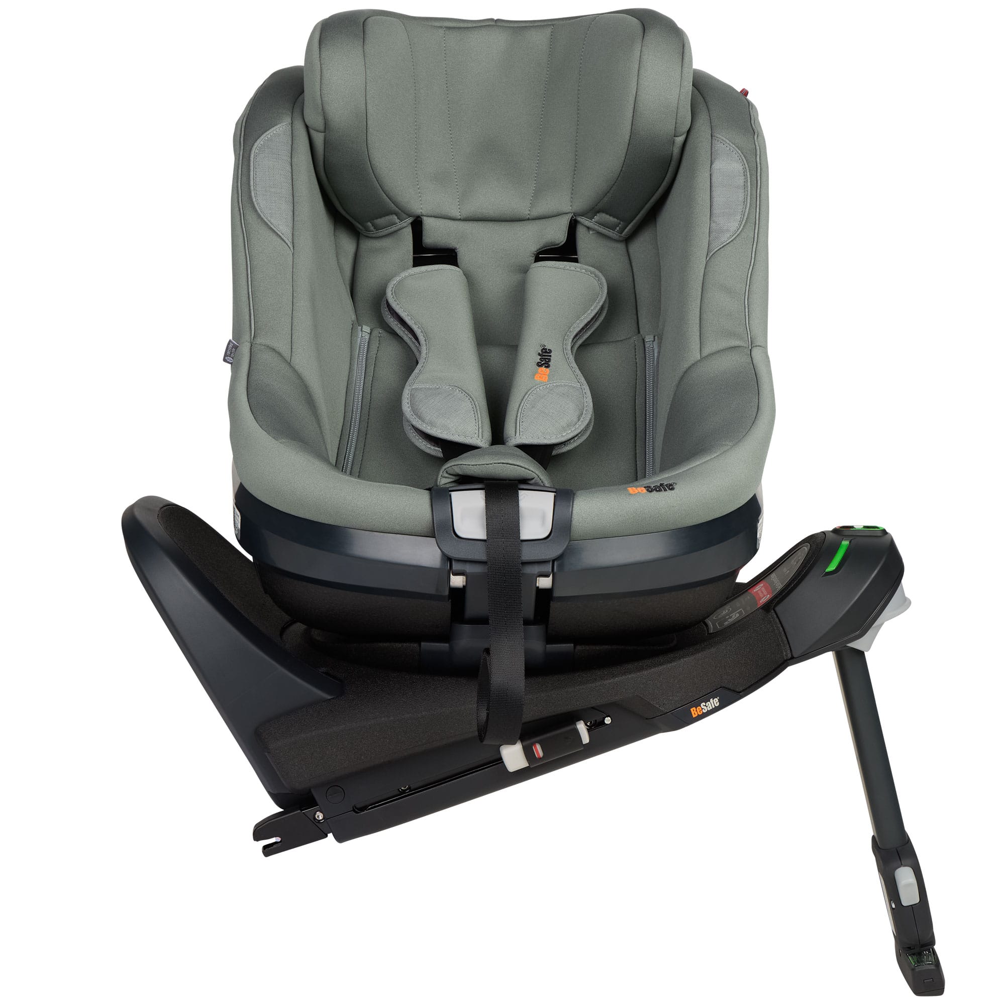BeSafe Beyond 2 Rear Facing Car Seat in Meadow Green Soft Breeze Toddler Car Seats