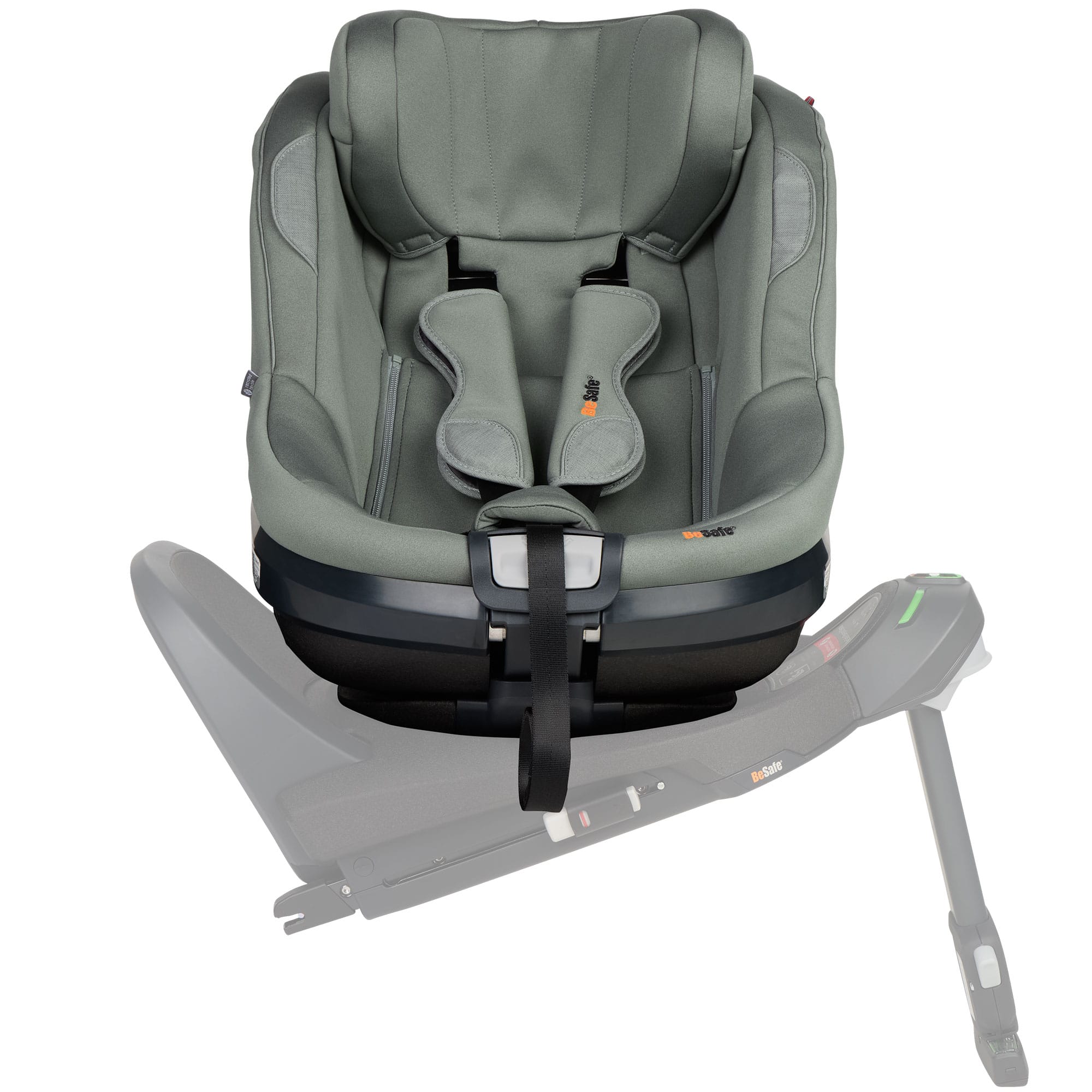BeSafe Beyond 2 Rear Facing Car Seat in Meadow Green Soft Breeze Toddler Car Seats