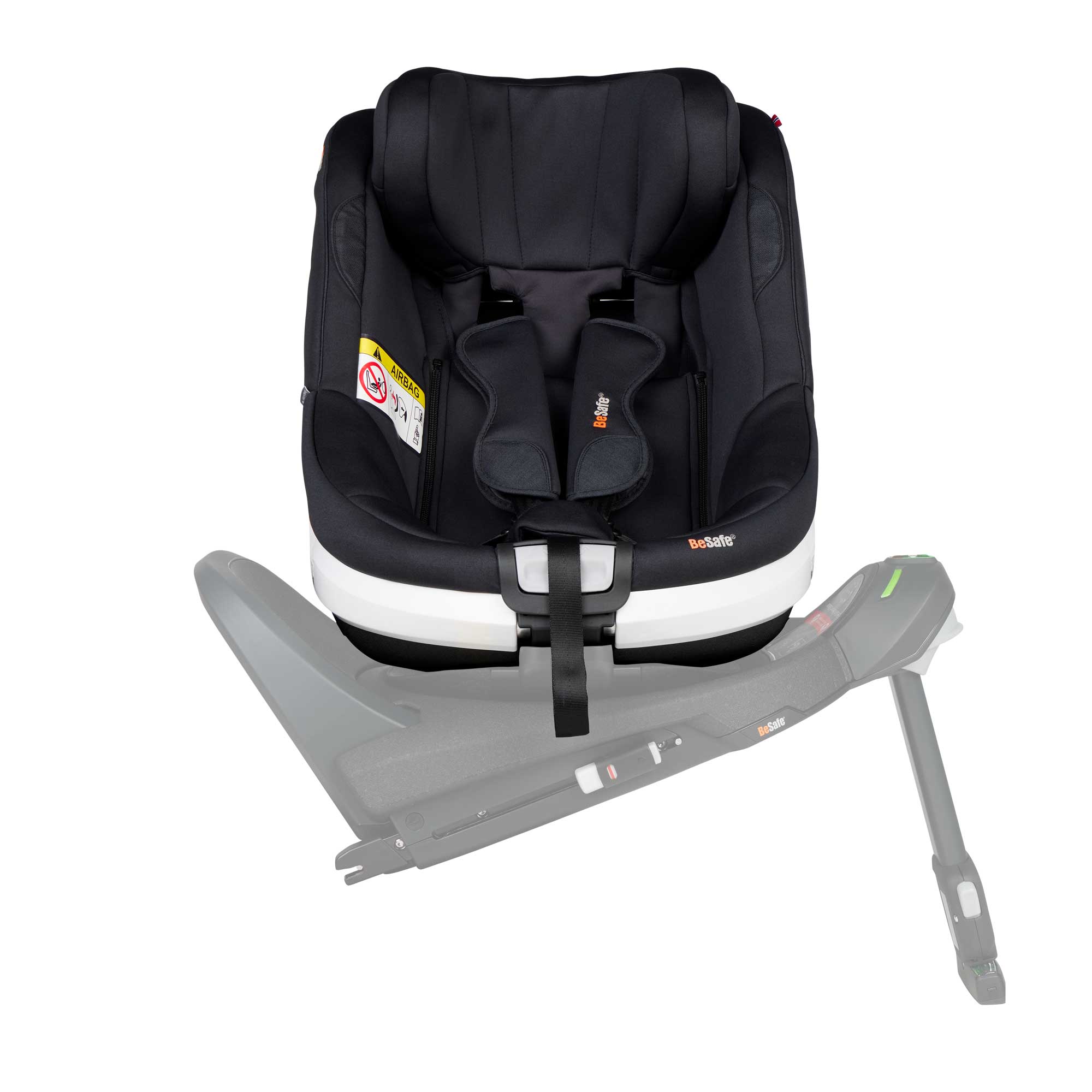BeSafe Beyond 360 Car Seat in Black Soft Breeze Toddler Car Seats 11036247-BlackSoBr-Std 7072754023577