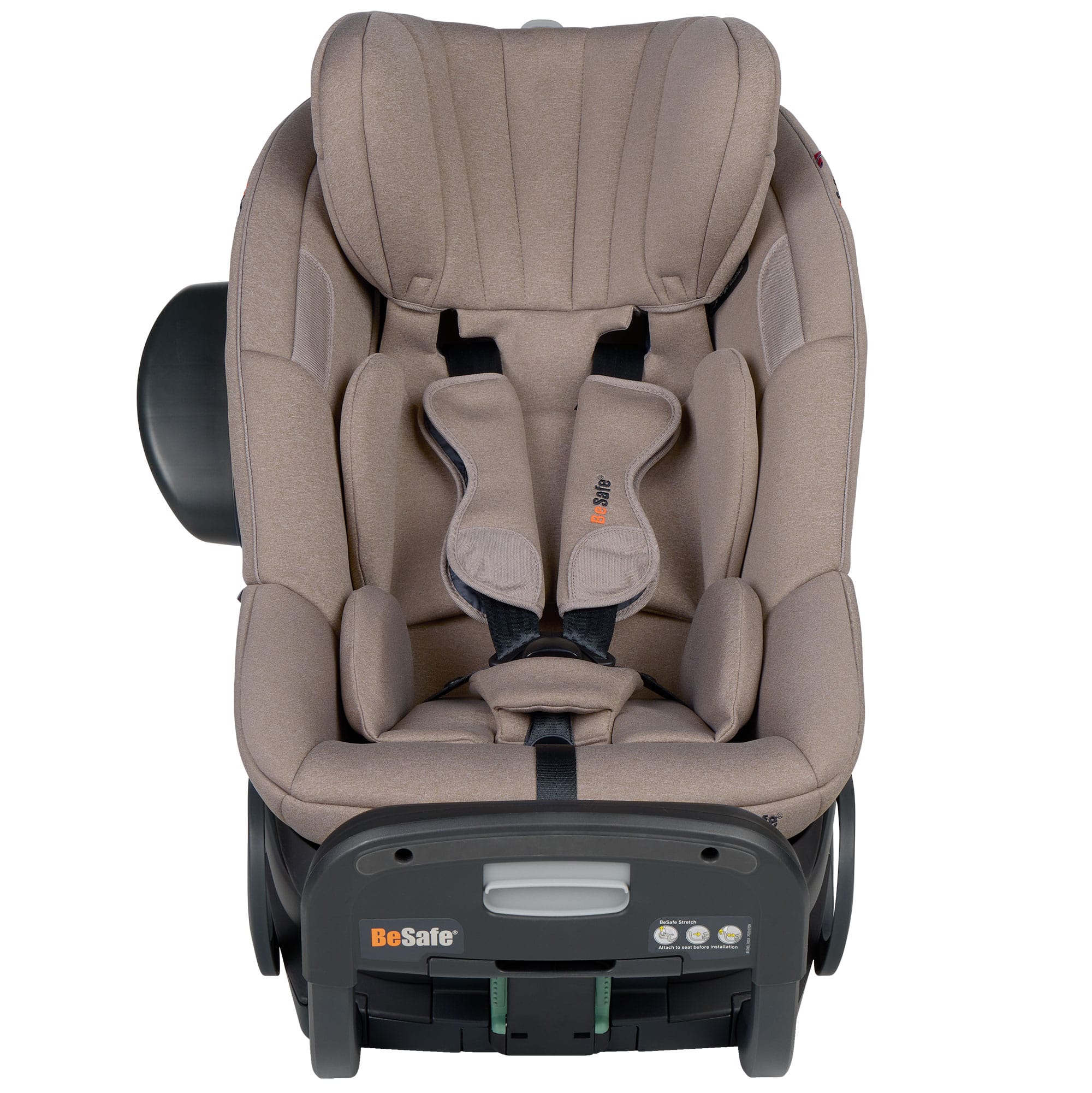 BeSafe Stretch 2 Car Seat in Dark Sand Soft Breeze Toddler Car Seats 11048209-DaSandSoBr-Std 7072754028138