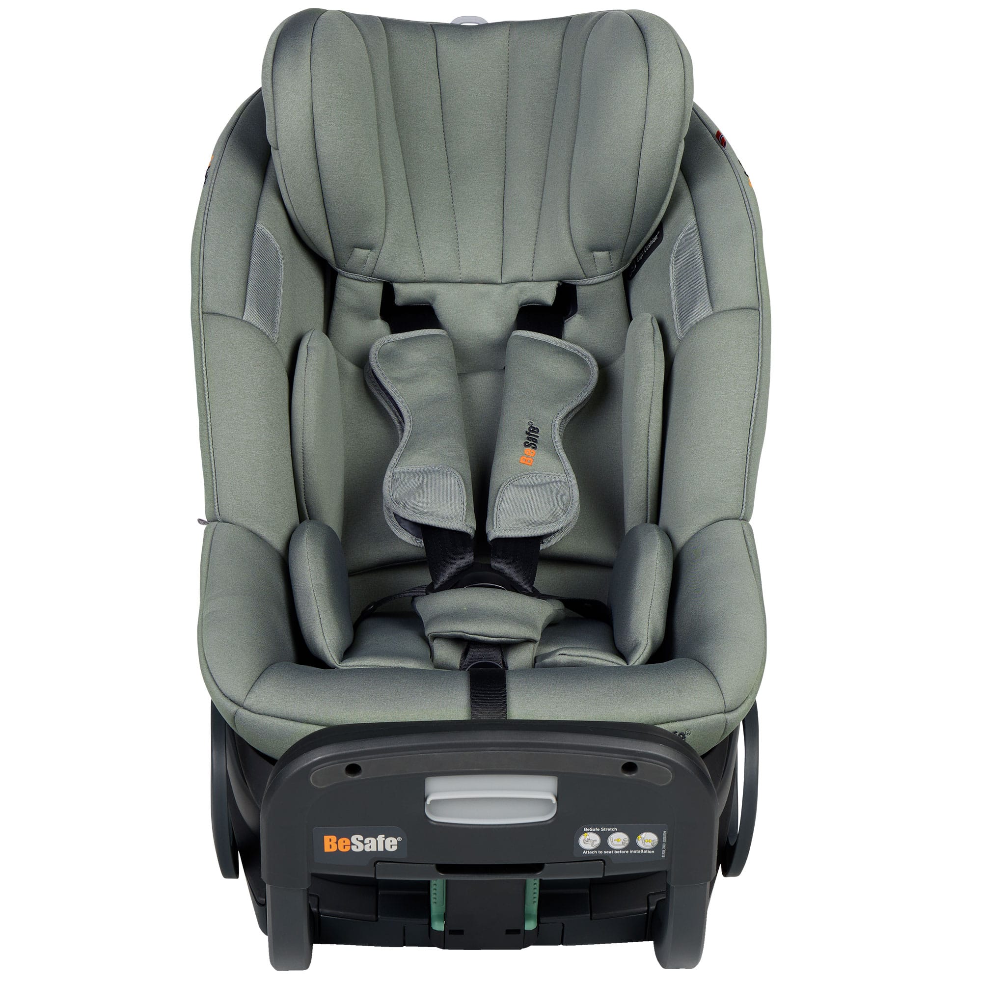 BeSafe Stretch 2 Car Seat in Meadow Green Soft Breeze Toddler Car Seats 11048209-MGreenSoBr-Std 7072754028145