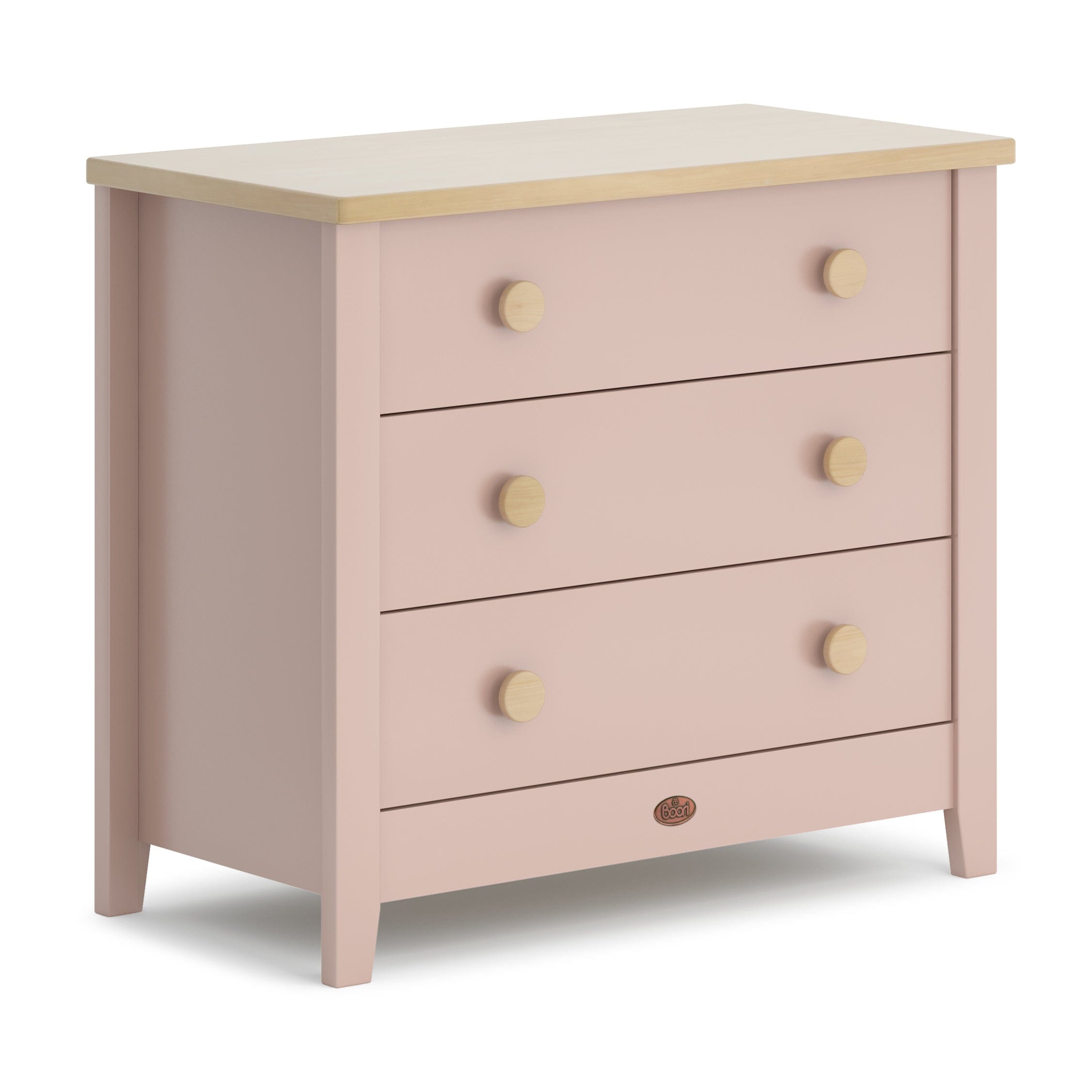 Boori 3 Drawer Chest Cherry & Almond Baby & Co