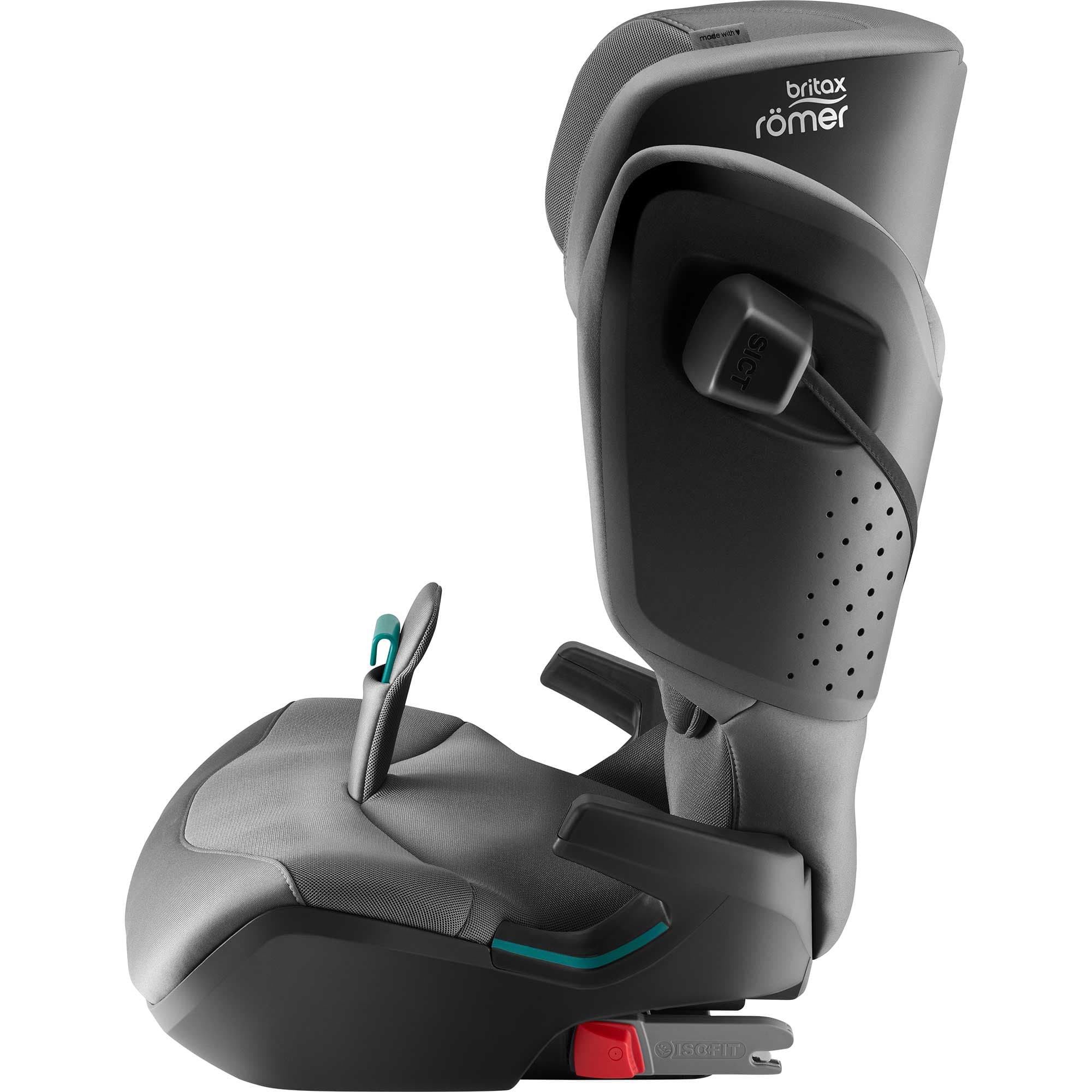 Britax Römer Kidfix i-Size Pro Style in Mineral Grey Highback Booster Seats 2000040916 4000984939453