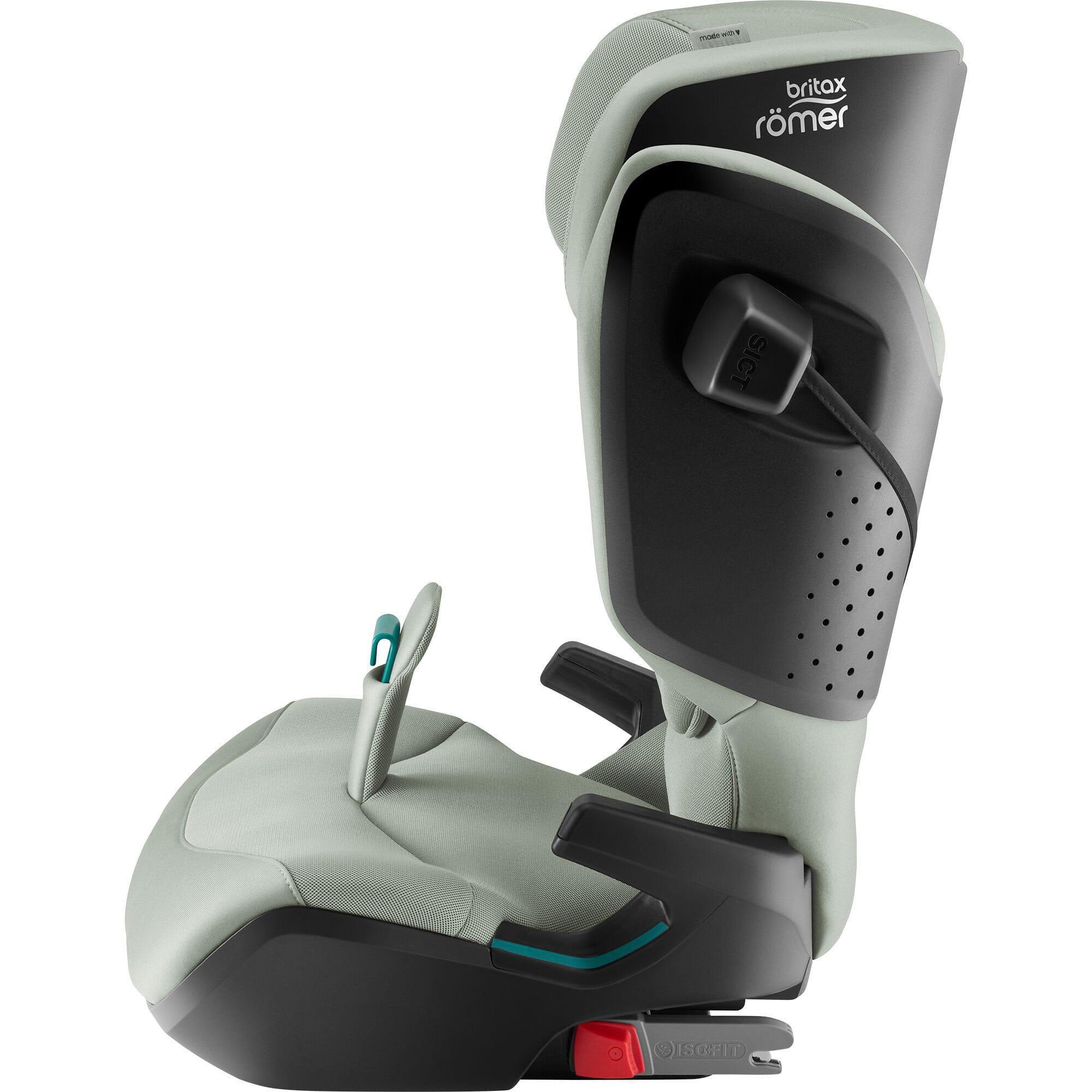 Britax Römer Kidfix i-Size Pro Style in Sage Green Highback Booster Seats 2000042136 4000984000962