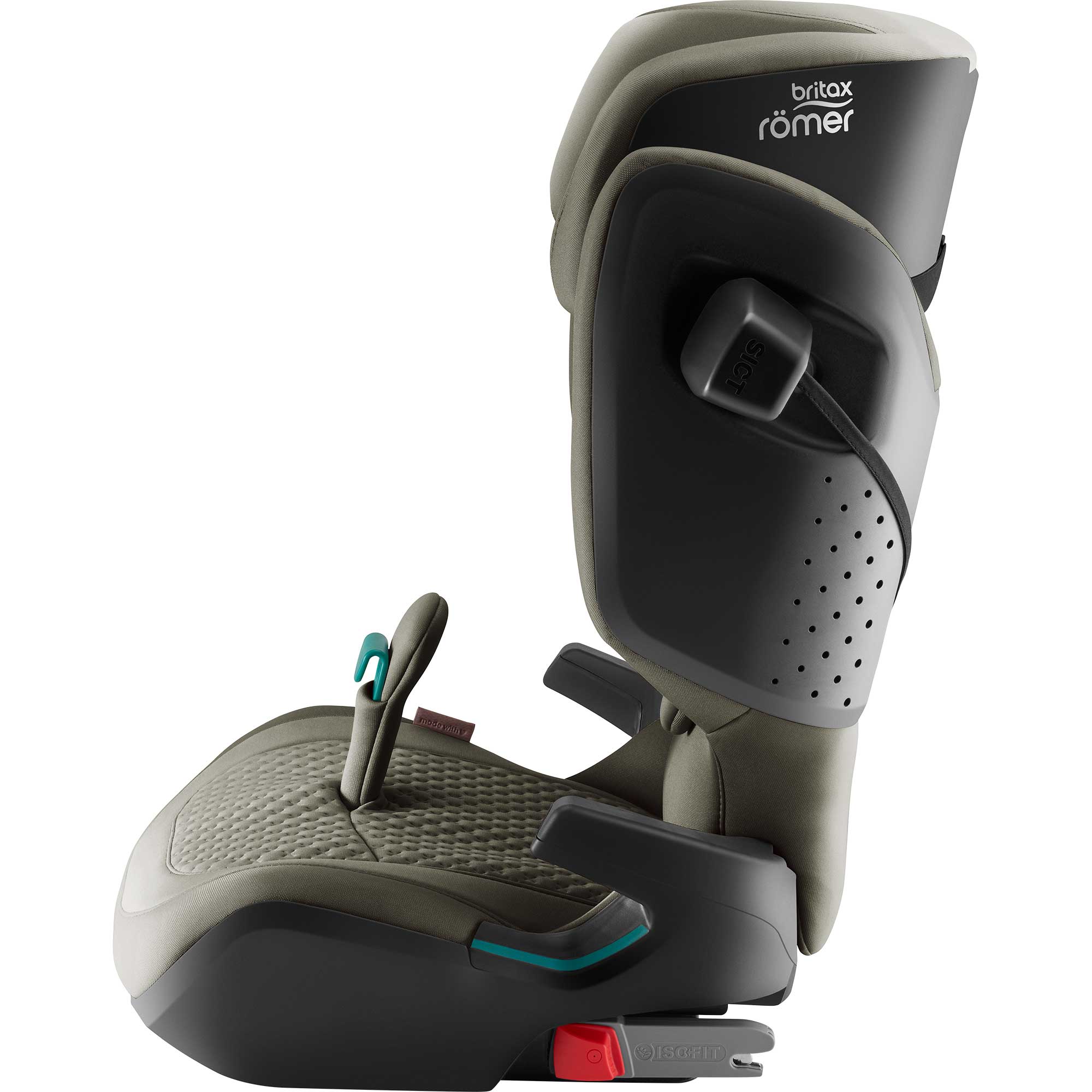 Britax Römer Kidfix Pro Lux in Urban Olive Highback Booster Seats 2000040919 4000984939484