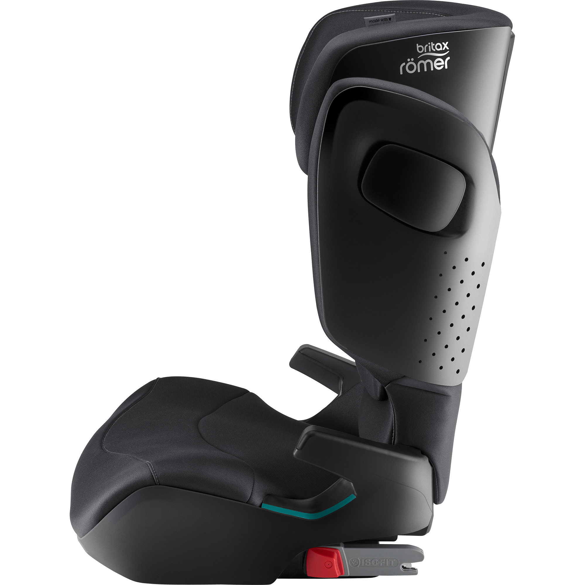 Britax Römer Kidfix Pro M in Classic Space Black Highback Booster Seats 2000040456 4000984938005