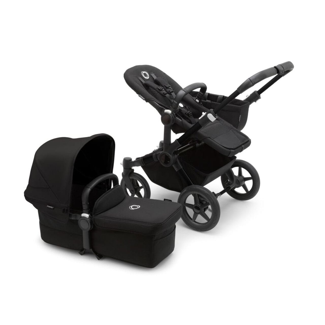 Bugaboo Donkey 5 Mono Complete in Black/Midnight Black 3 Wheelers 100000006