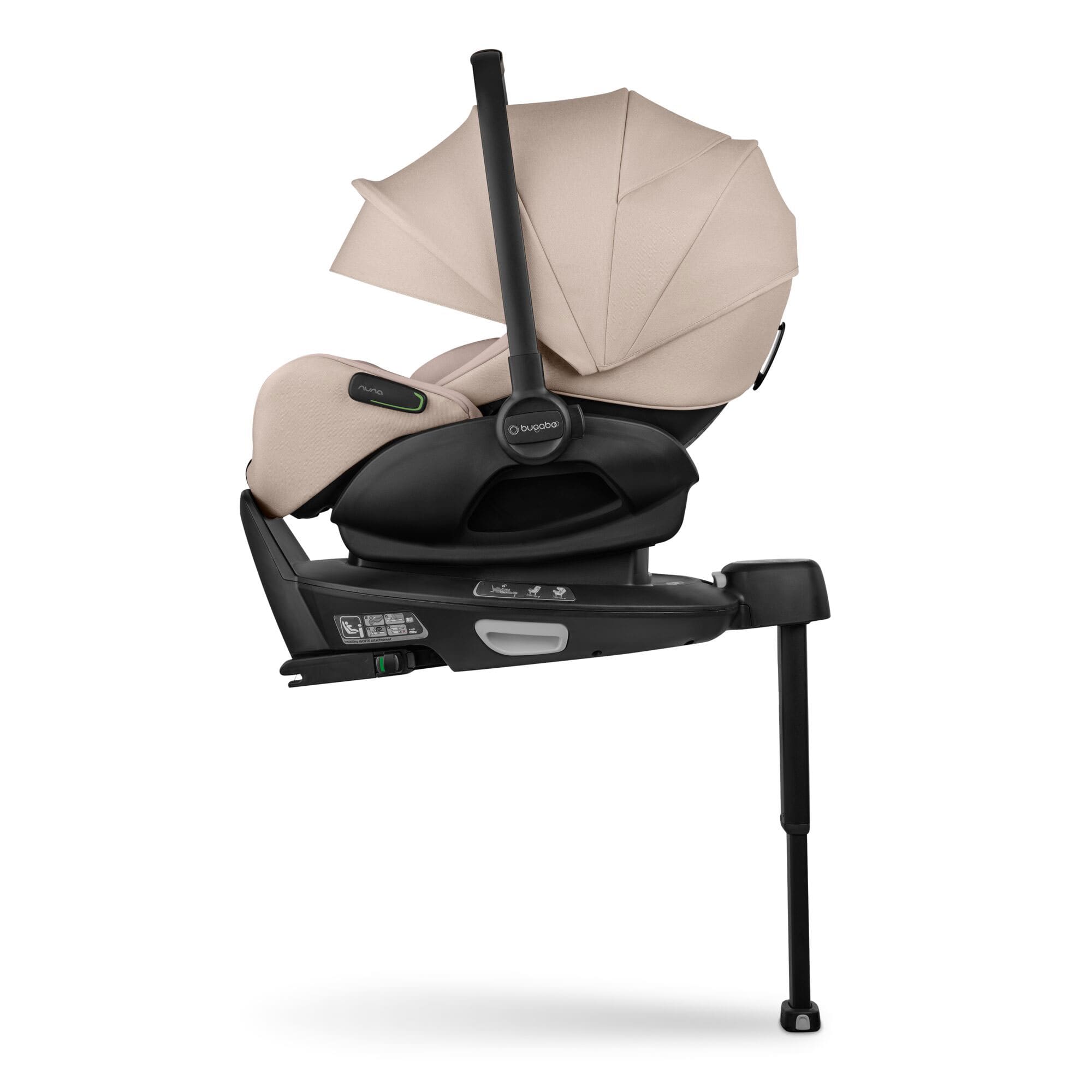Bugaboo Otter by Nuna Infant Carrier in Desert Taupe Melange Baby Car Seats