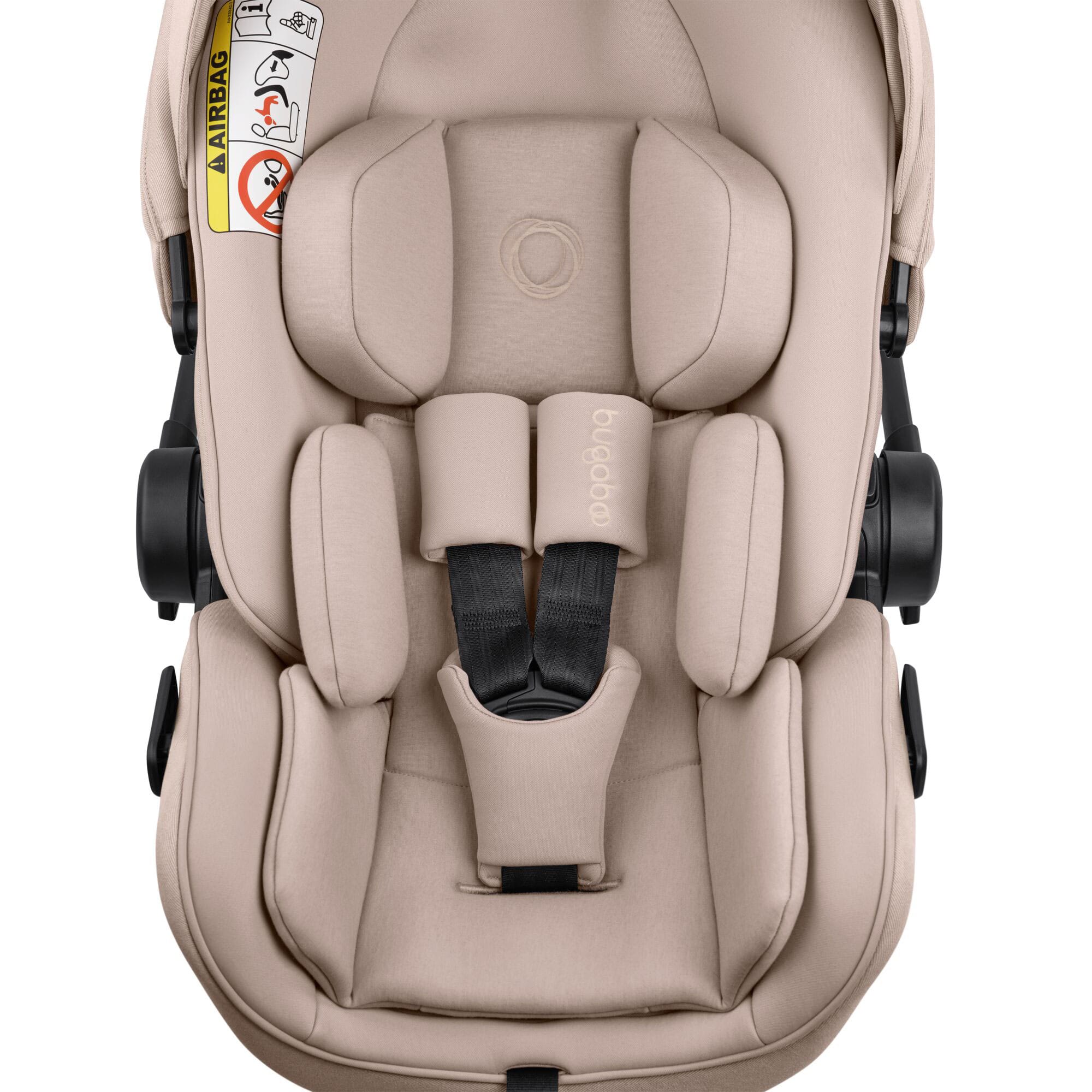 Bugaboo Otter by Nuna Infant Carrier in Desert Taupe Melange Baby Car Seats