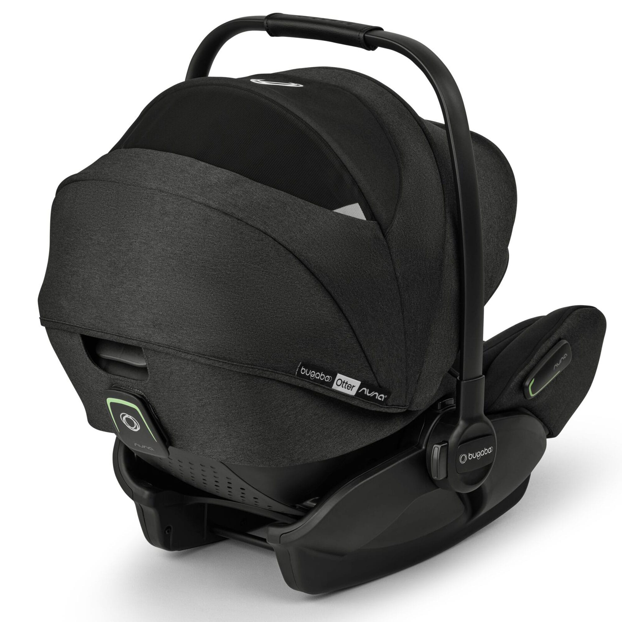 Bugaboo Otter by Nuna Infant Carrier in Mineral Washed Black Baby Car Seats